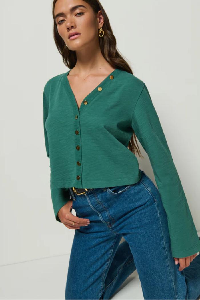 Marlowe Long Sleeve- Spruce Product Image