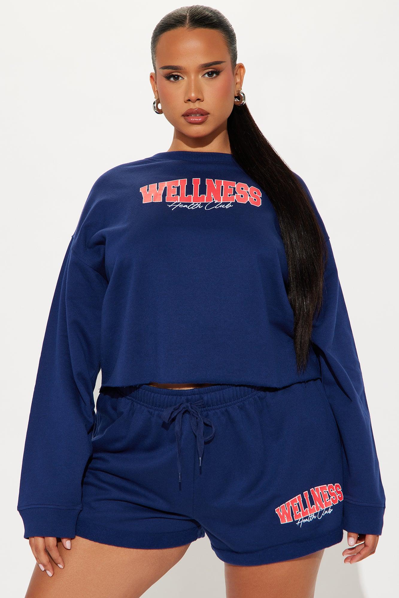 My Wellness Era Sweatshirt - Navy Product Image