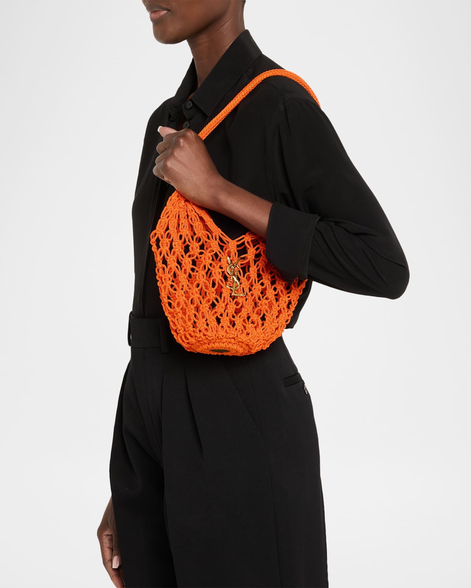 Small YSL Crochet Shopper Tote Bag Product Image