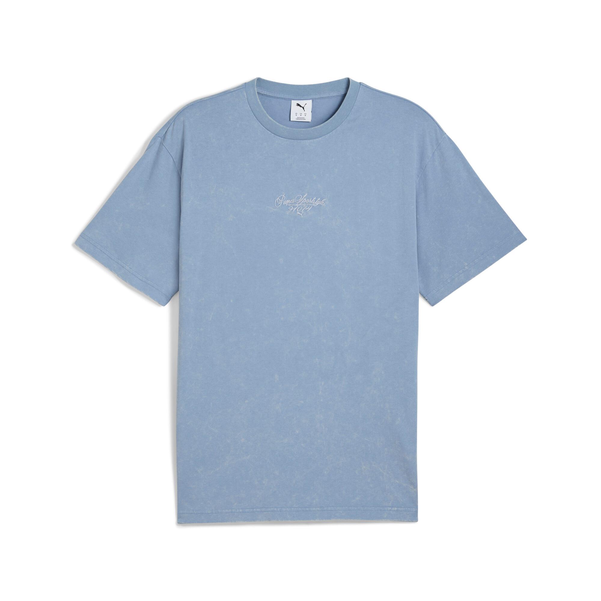Graphic Relaxed Washed Tee Men Product Image