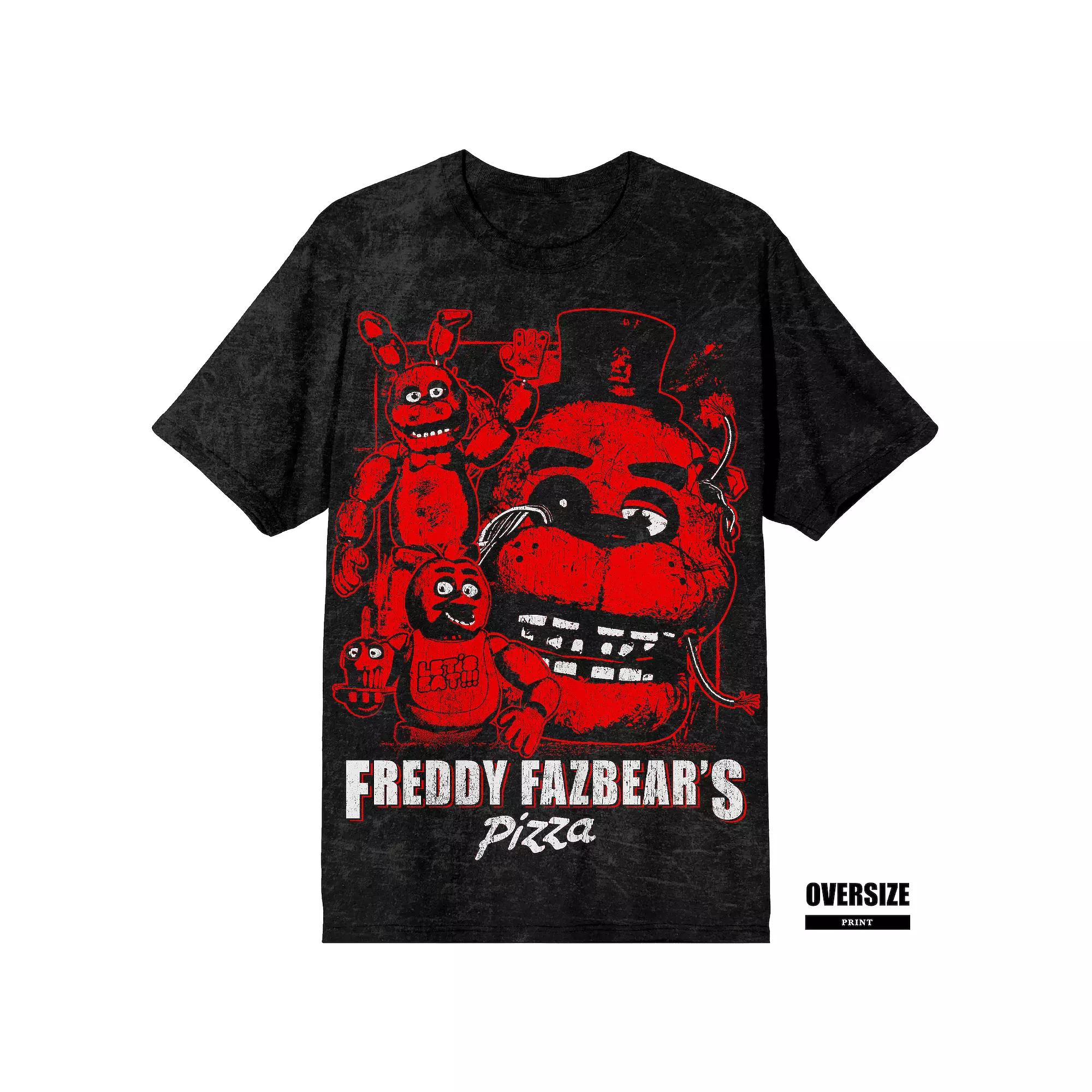 Men's Five Nights At Freddys Short Sleeve Graphic T-Shirt,  Product Image