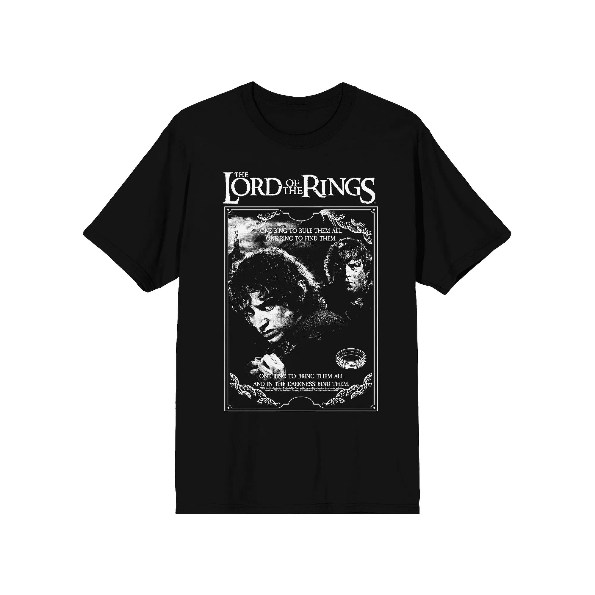 Men's Lord of the Rings Poster Graphic Tee,  Product Image