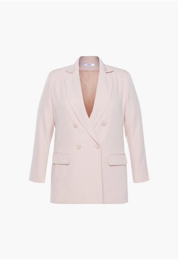 JustFab Margaux Platform Loafer Pump Womens Black/ White Size 8.5 Product Image