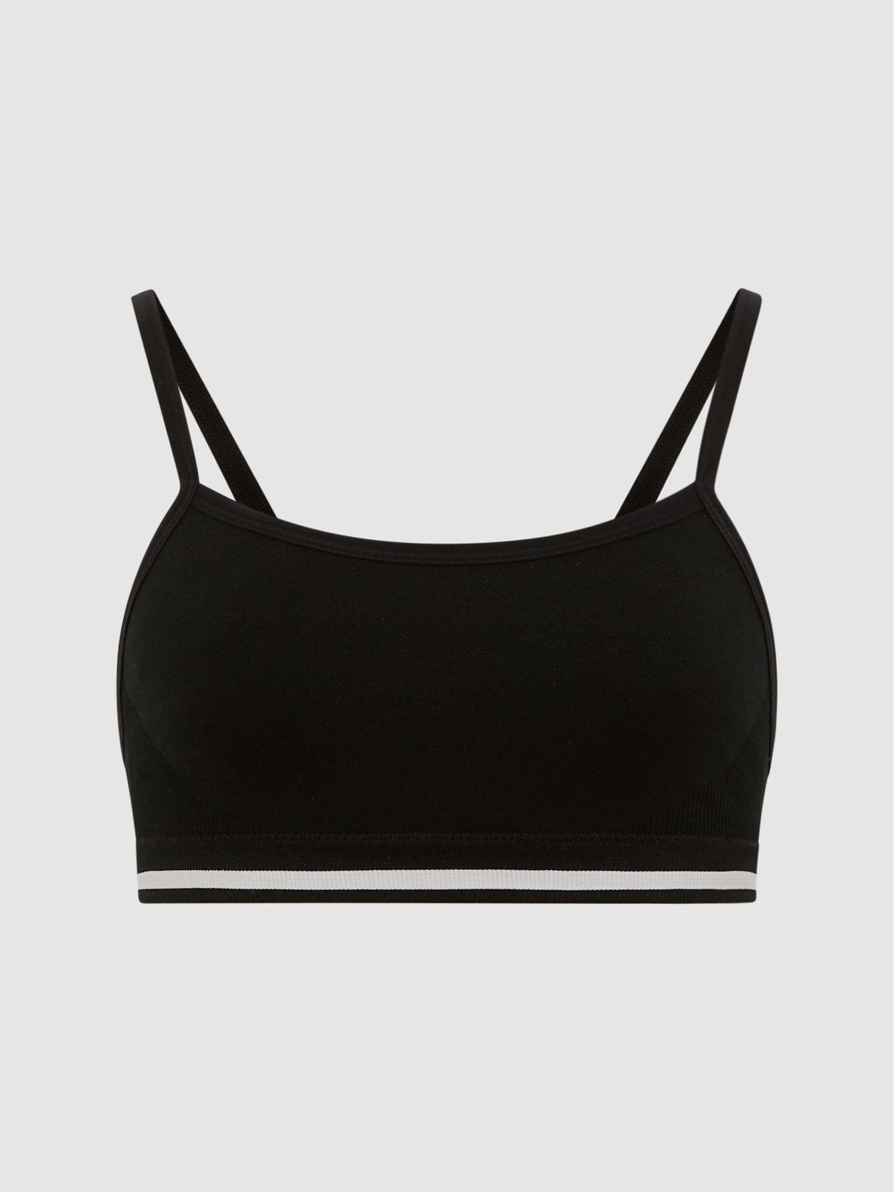 The Upside Seamless Sports Bra in Black Product Image