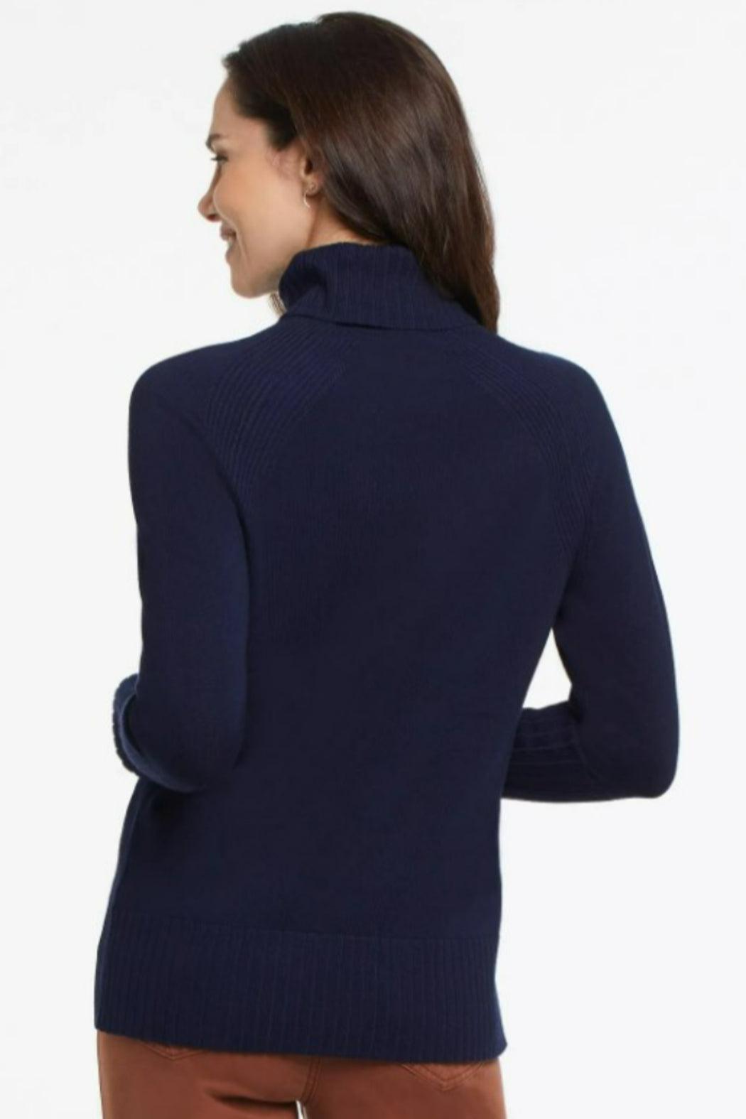 Turtleneck with Wide Ribbed Cuff Product Image