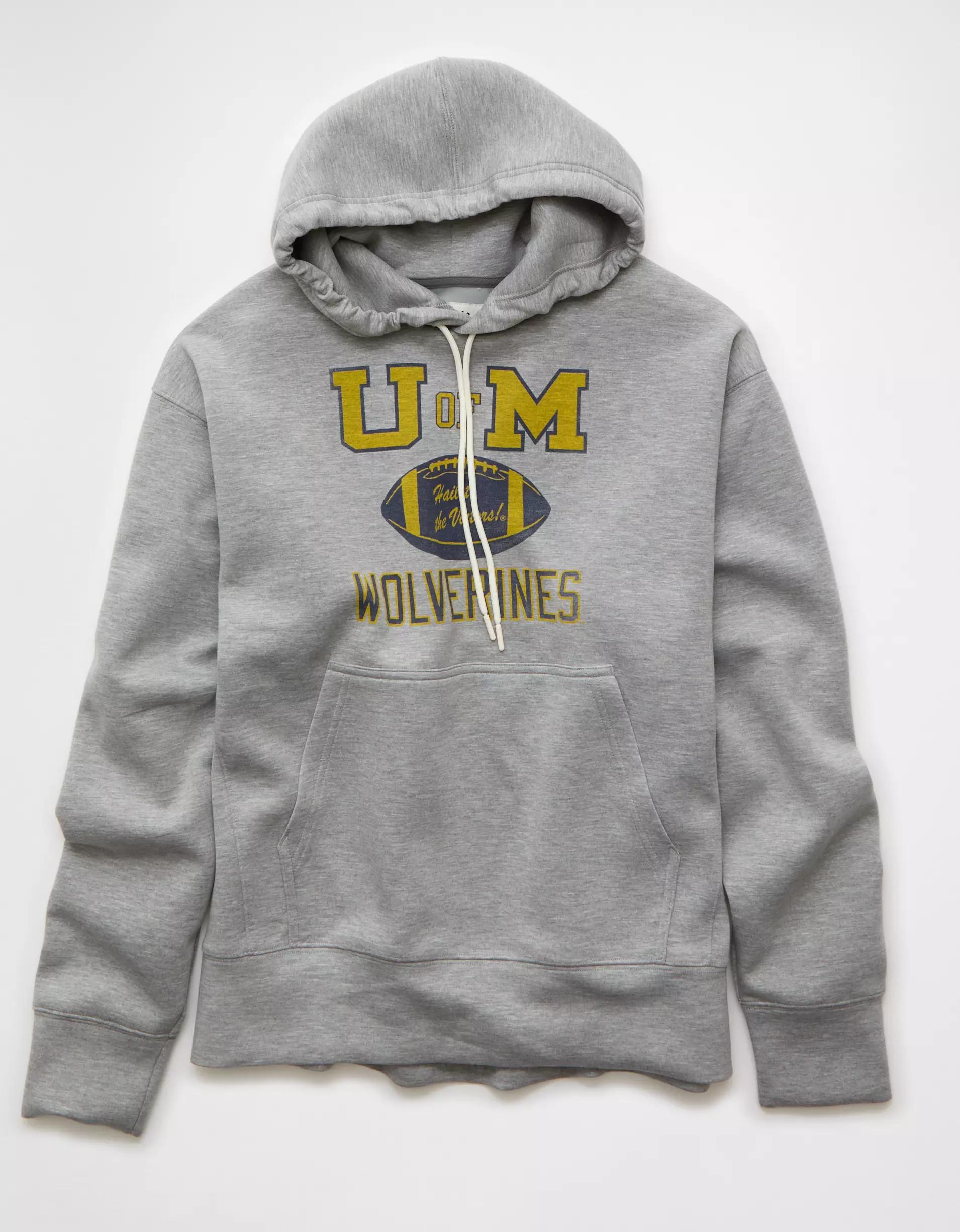 AE 24/7 Michigan Wolverines Graphic Hoodie Product Image