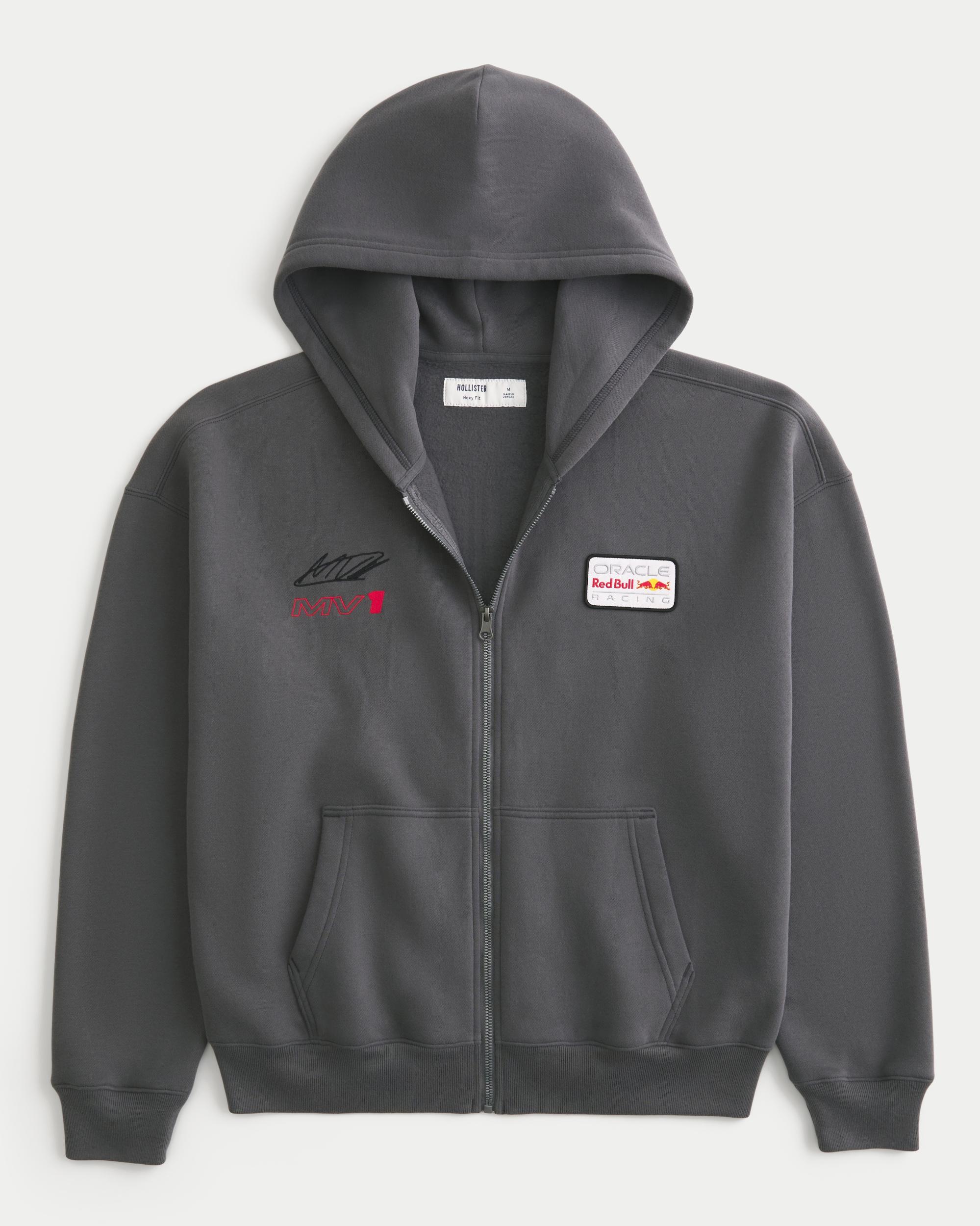 Relaxed Oracle Red Bull Racing Graphic Hoodie Product Image