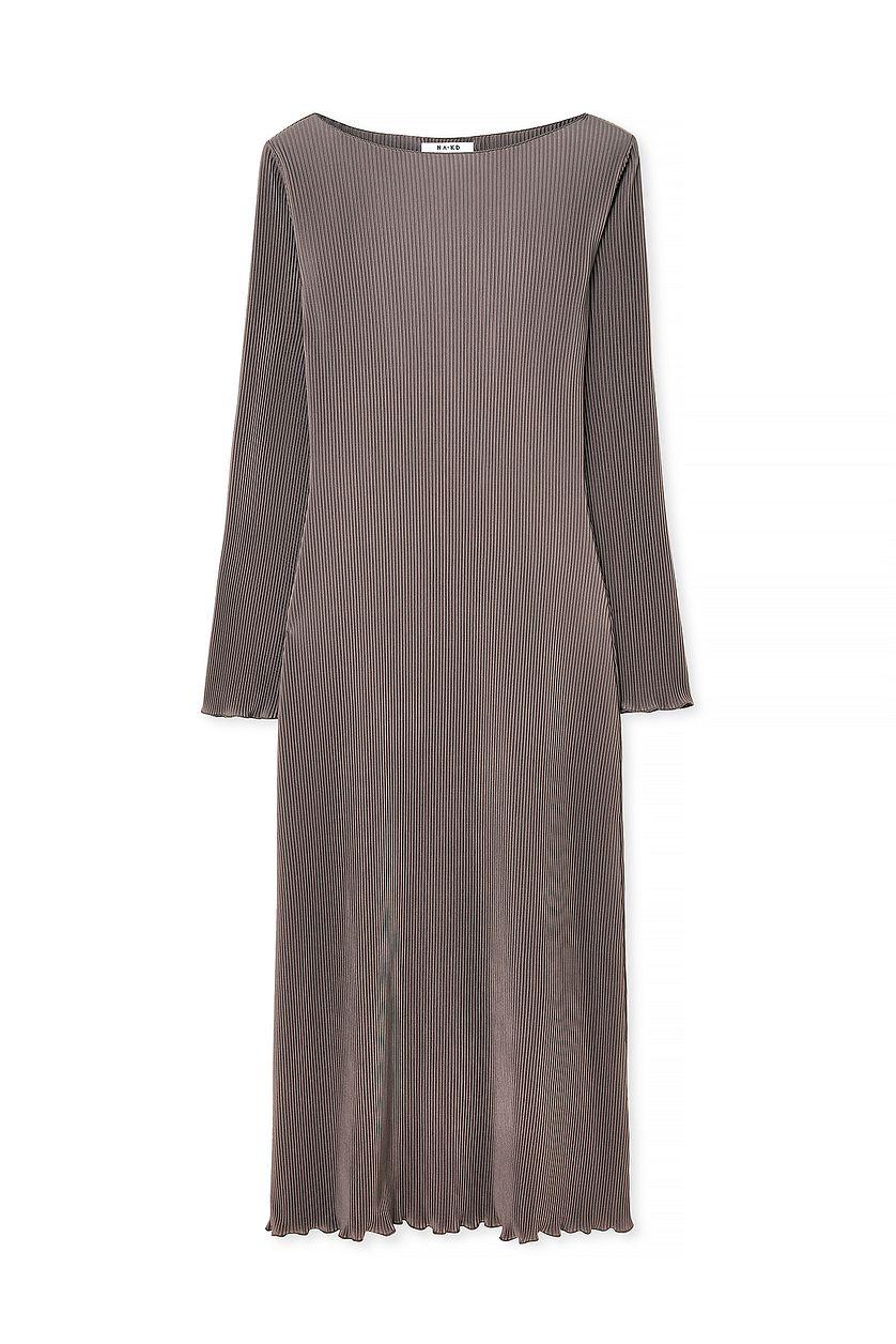 Pleated Midi Dress Product Image