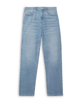 Baggy Relaxed Fit Jeans in Light Blue Product Image