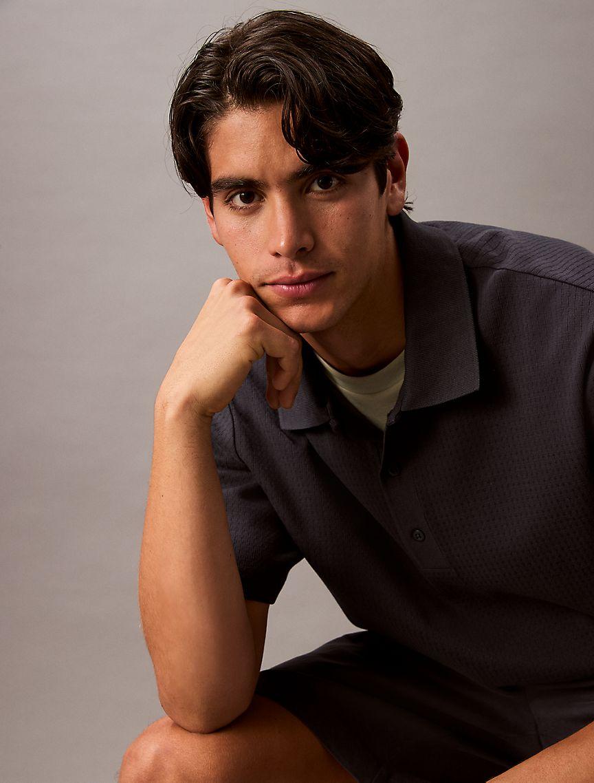 Chainstitch Relaxed Polo Shirt Product Image