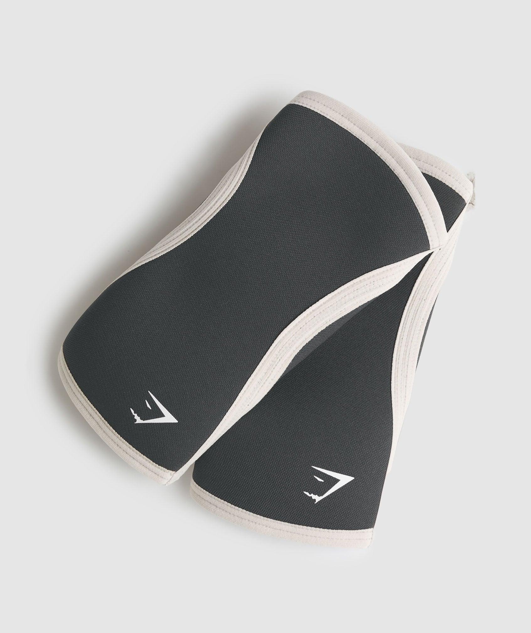 Gymshark Knee Sleeves 5mm - Asphalt Grey Unisex Product Image