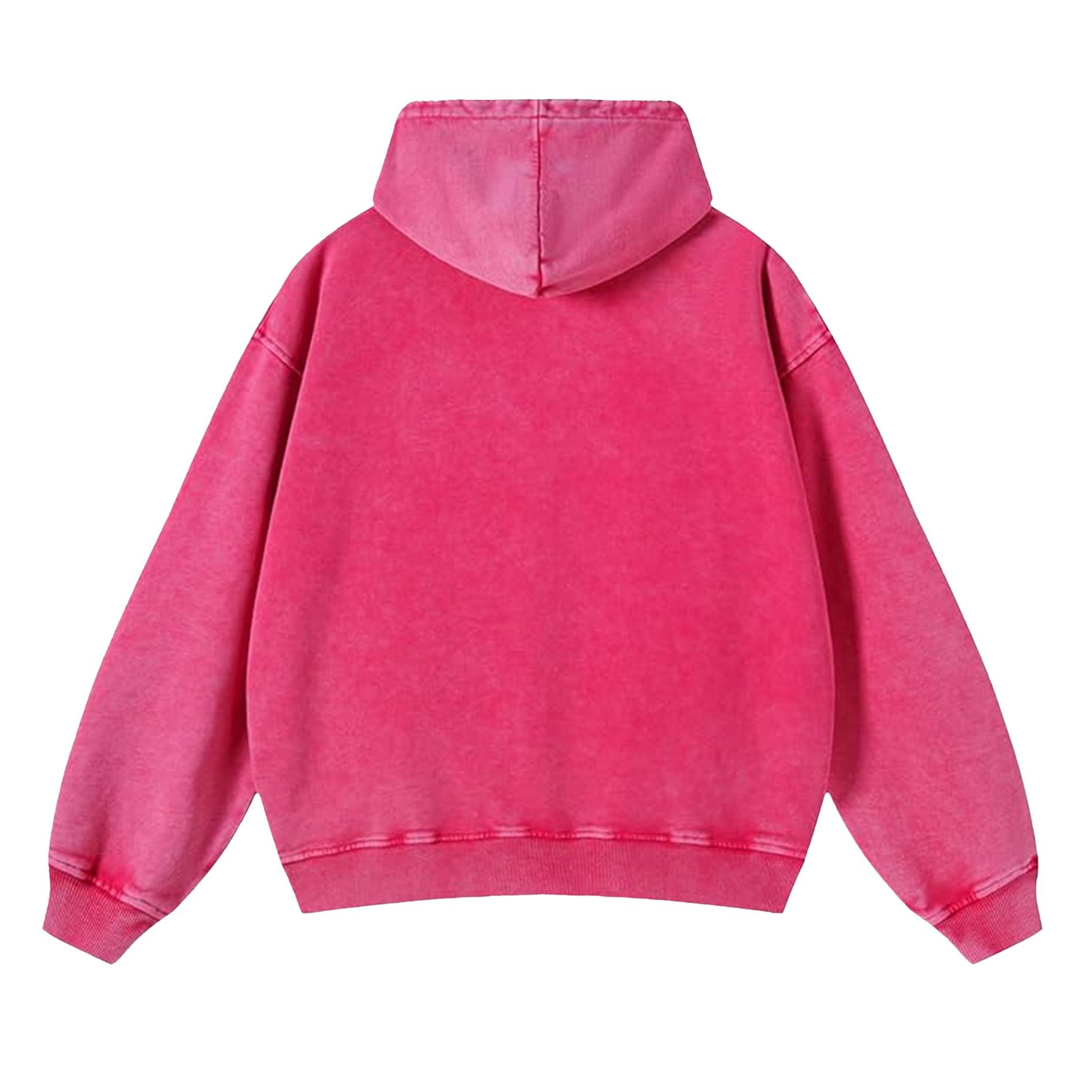 Sopula Essential Washed Cotton Zip-Up Hoodie Product Image