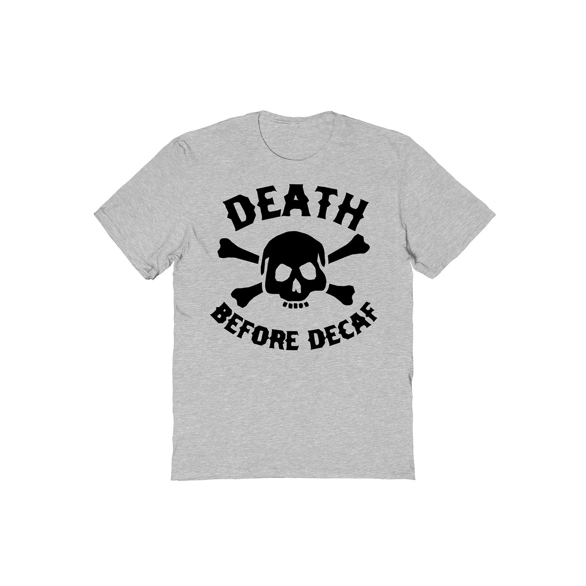 Men's Duke & Sons Death Before Decaf Graphic Tee,  Product Image