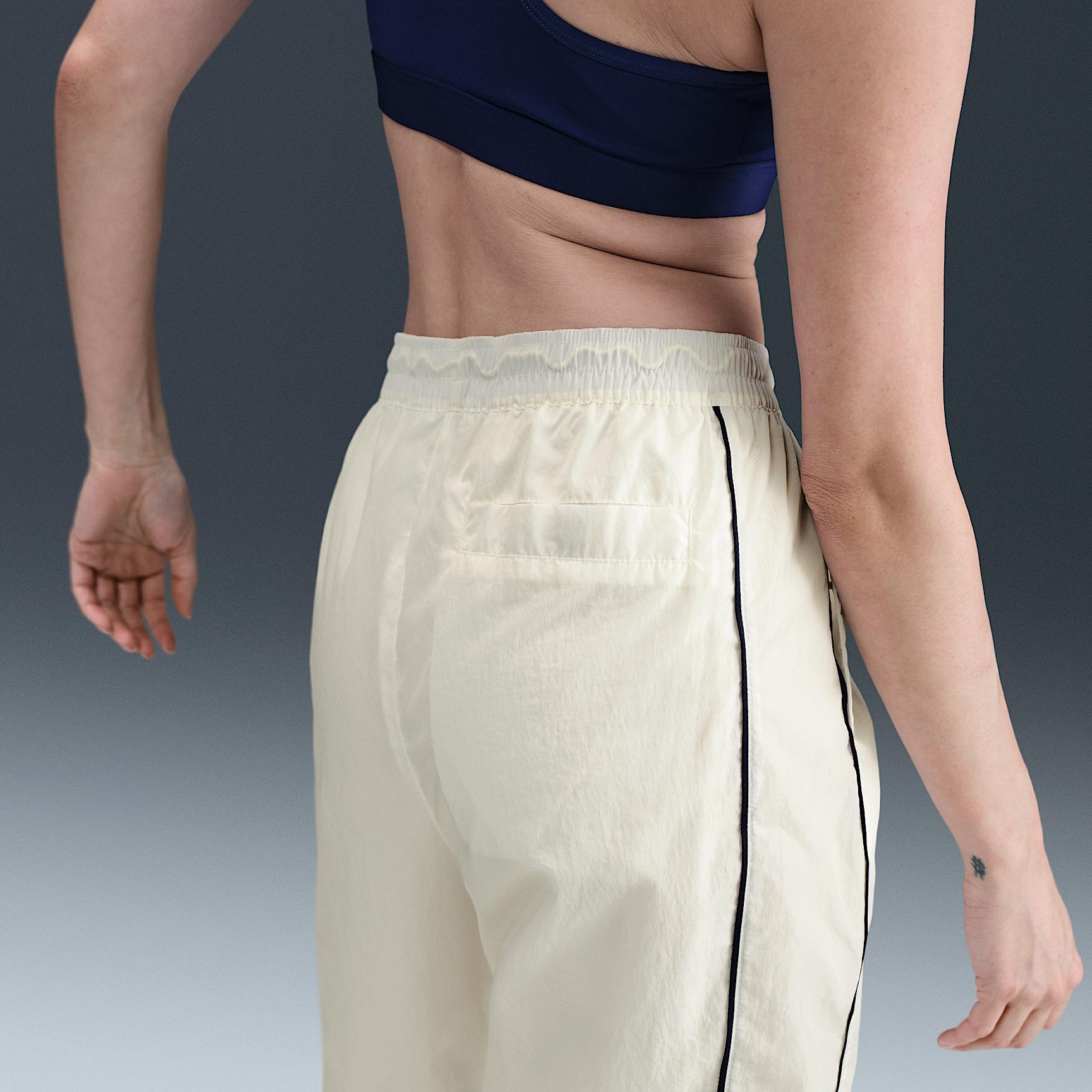 Nike Womens Windrunner High-Waisted Woven Open-Hem Pants | FV7655-135 Product Image