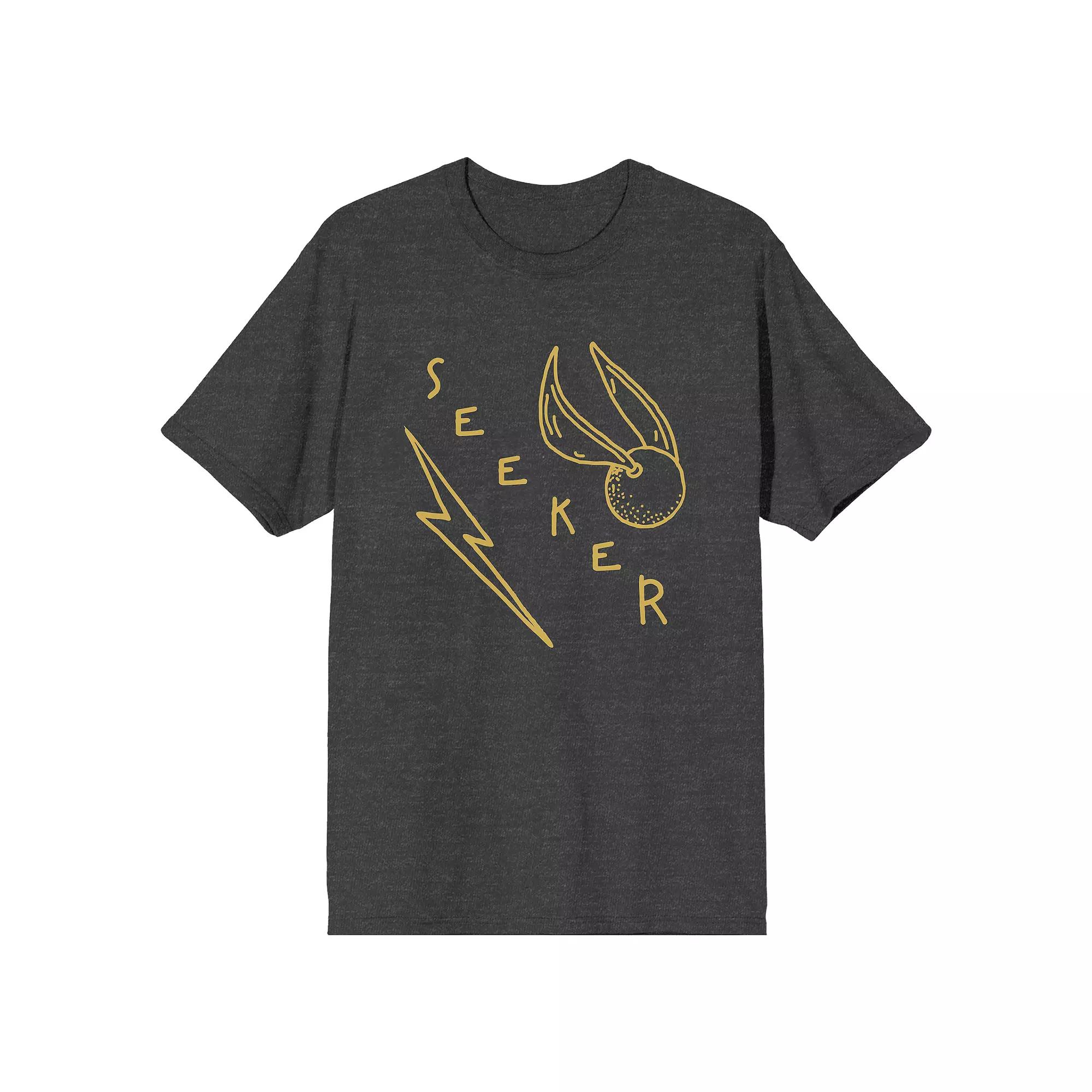 Men's Harry Potter Quidditch Tee, Size: Small, Gray Product Image