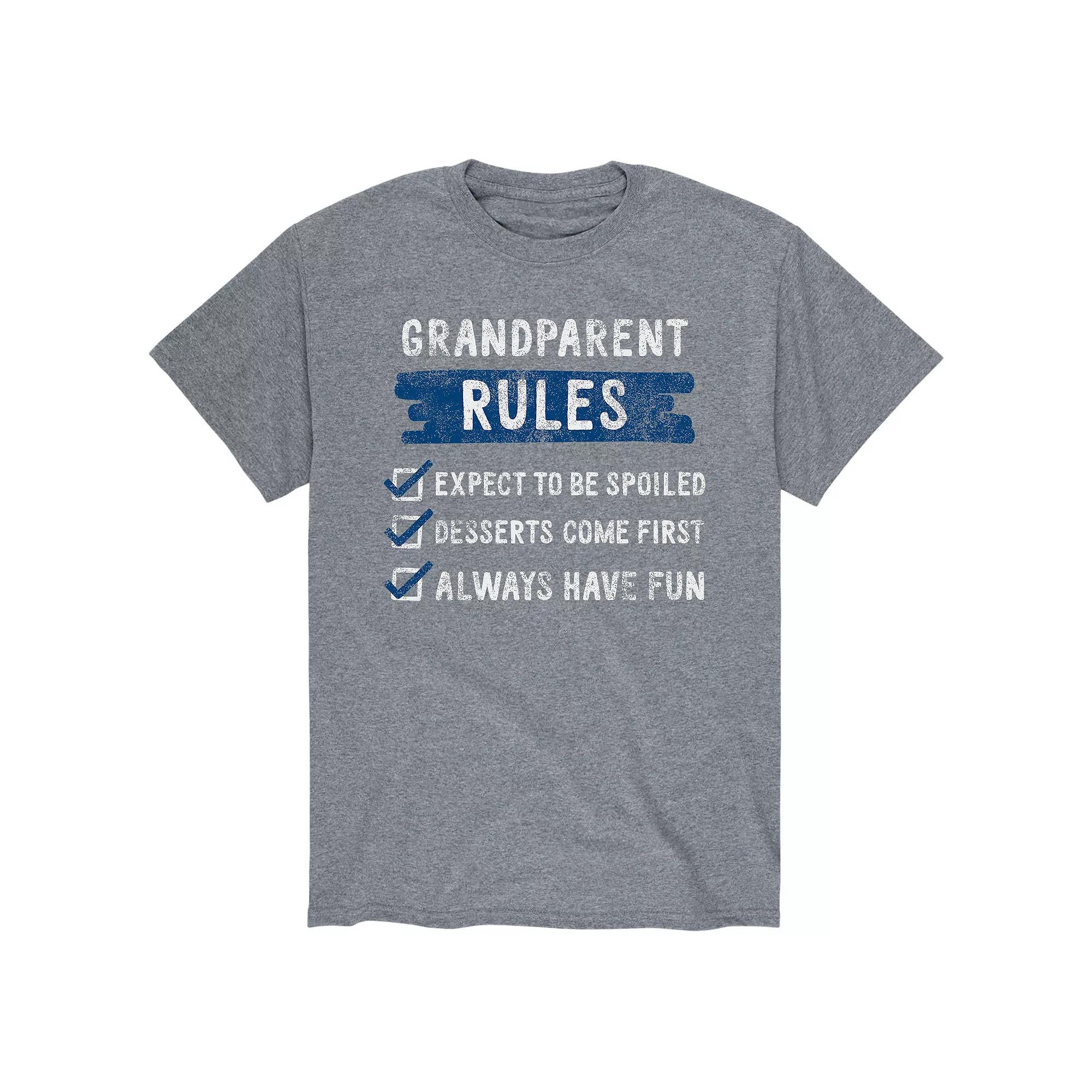 Men's Grandparent Rules Tee,  Product Image