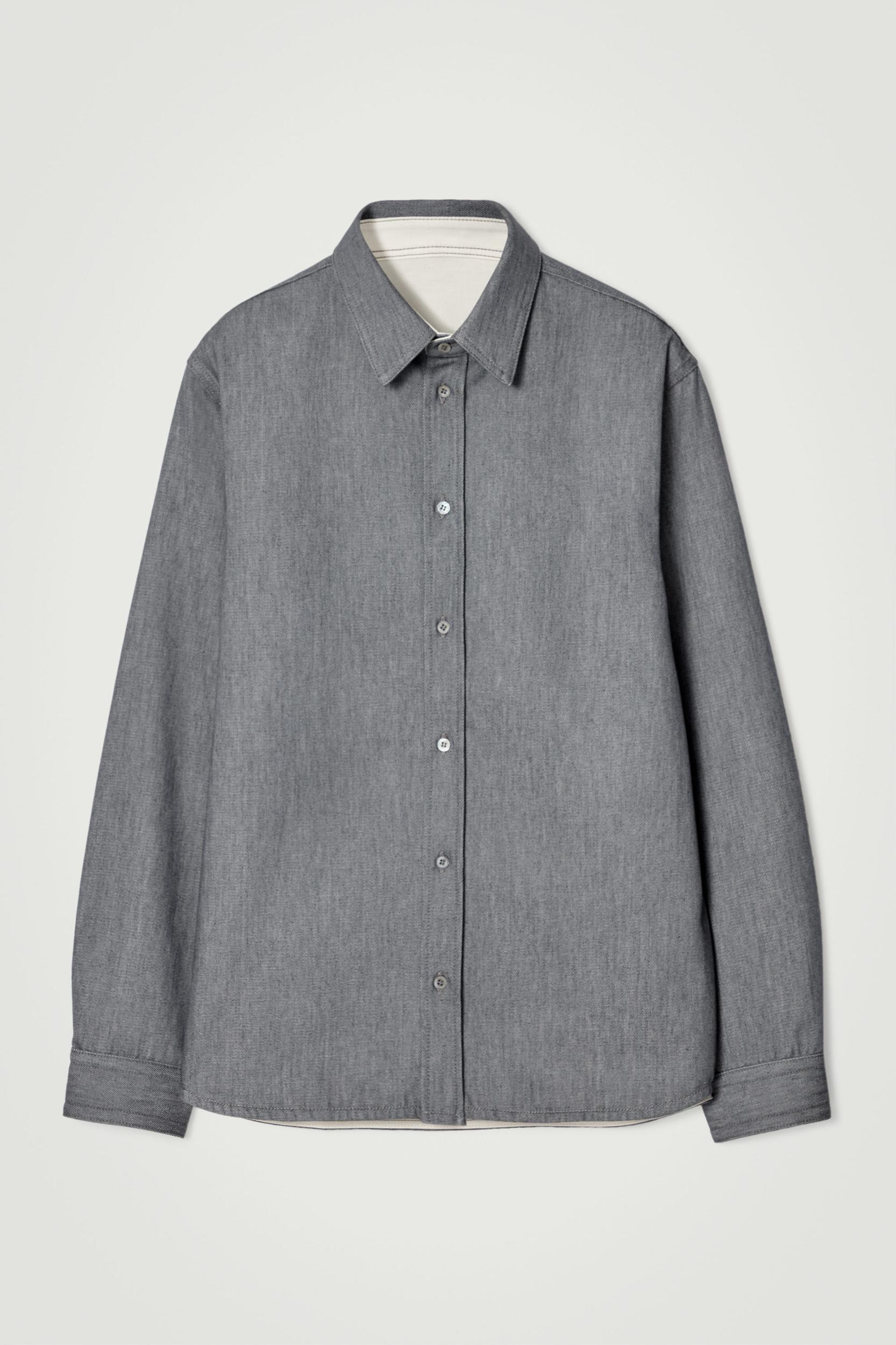 RELAXED DENIM OVERSHIRT Product Image