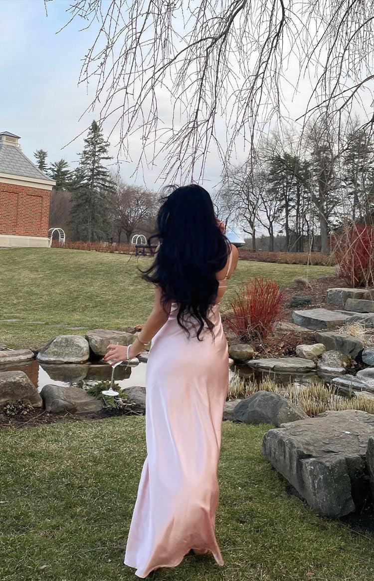 Kynlee Pink Maxi Dress Baby Product Image