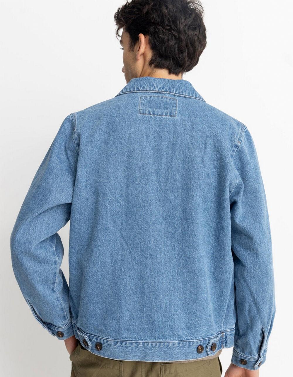 RHYTHM Mens Denim Utility Jacket - INDIGO Product Image