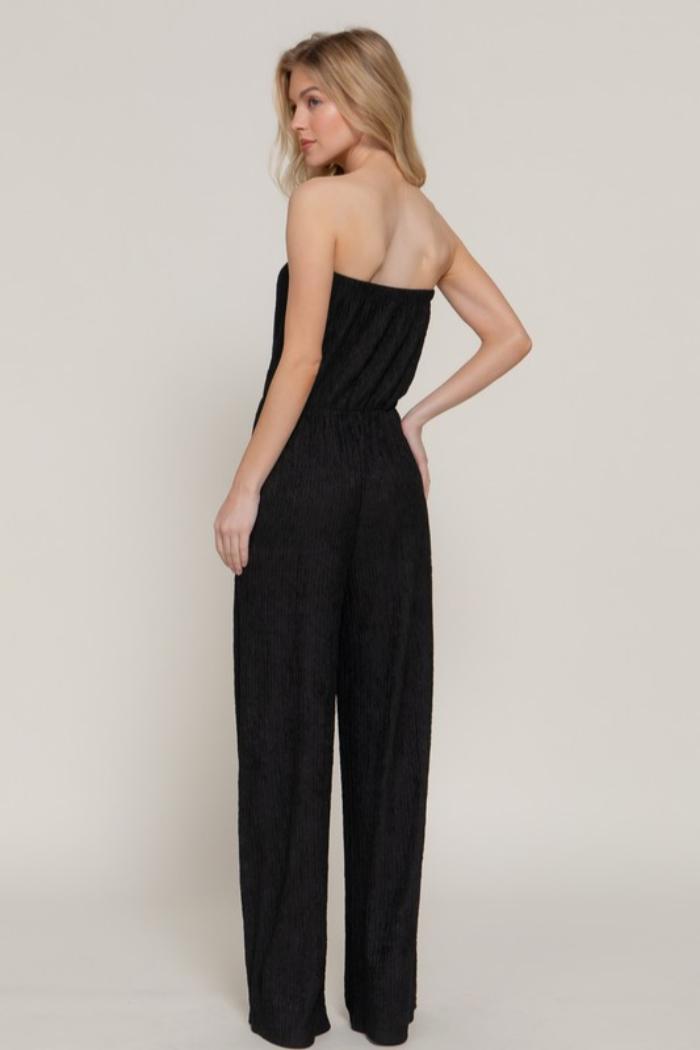 Wide Leg Tube Jumpsuit Product Image