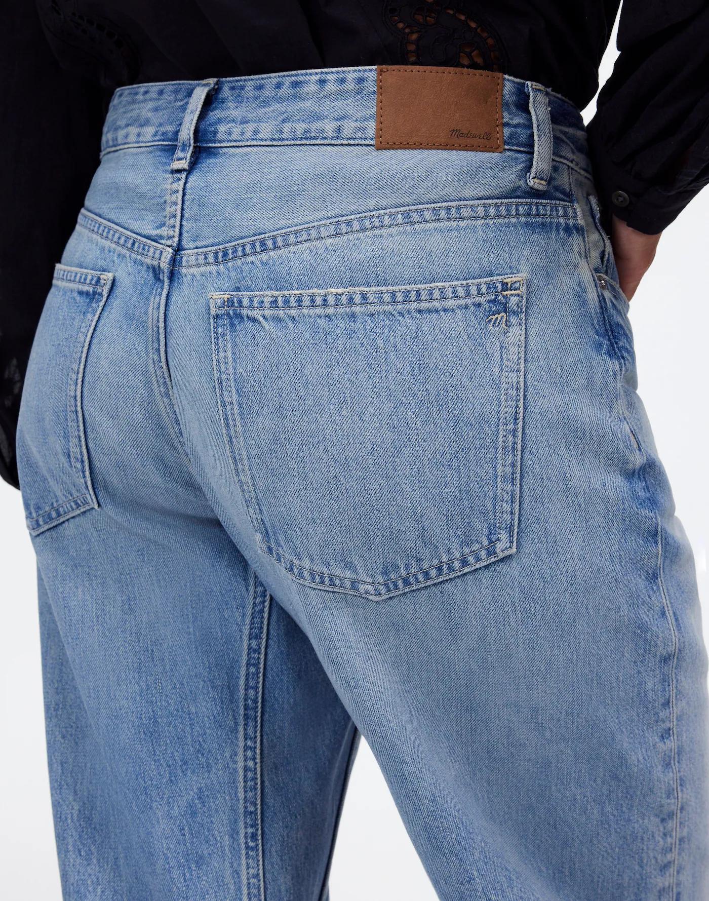 The Curvy Darted Barrel-Leg Jean Product Image