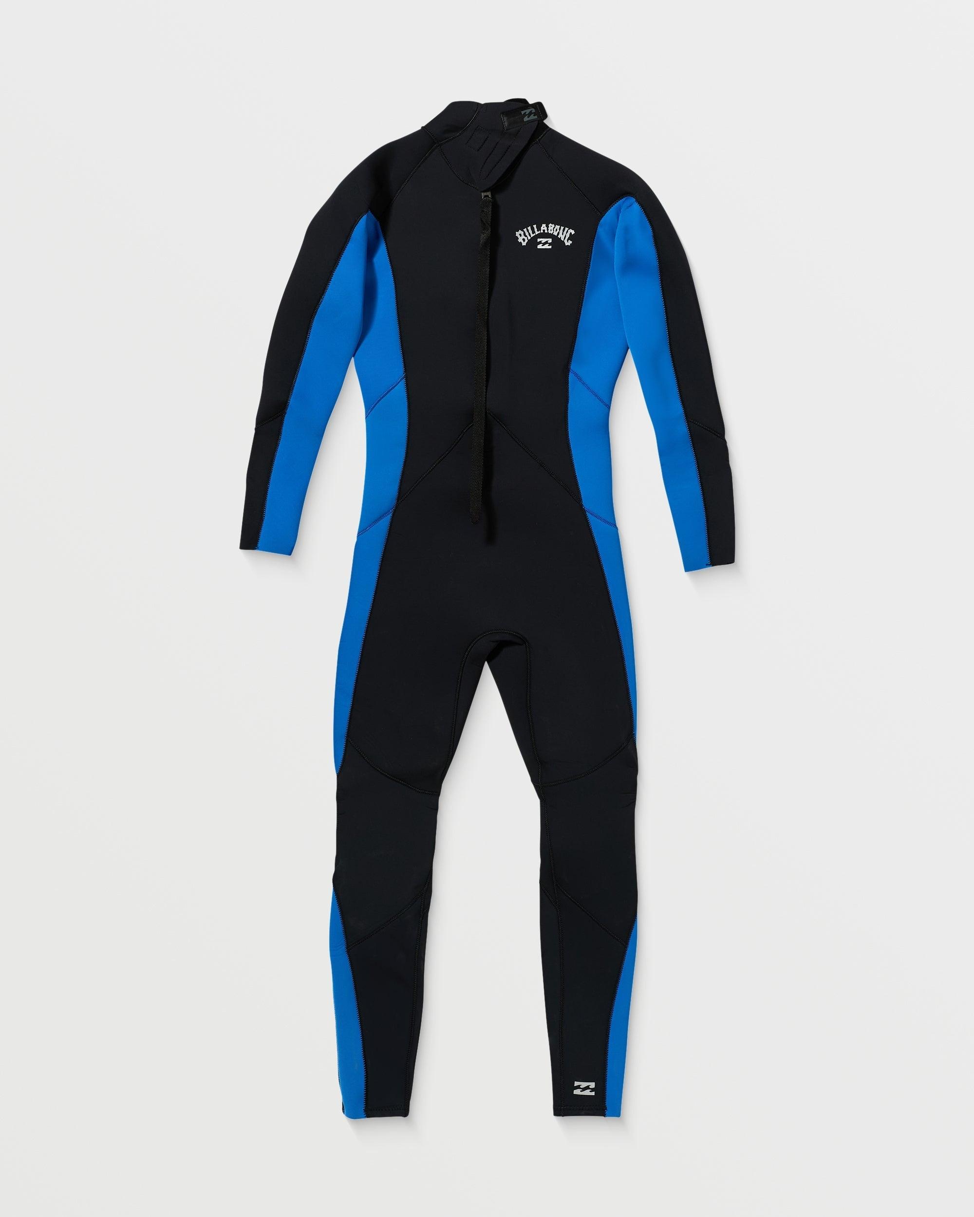 4/3mm Foil GBS Back Zip Wetsuit - Mid Blue Male Product Image