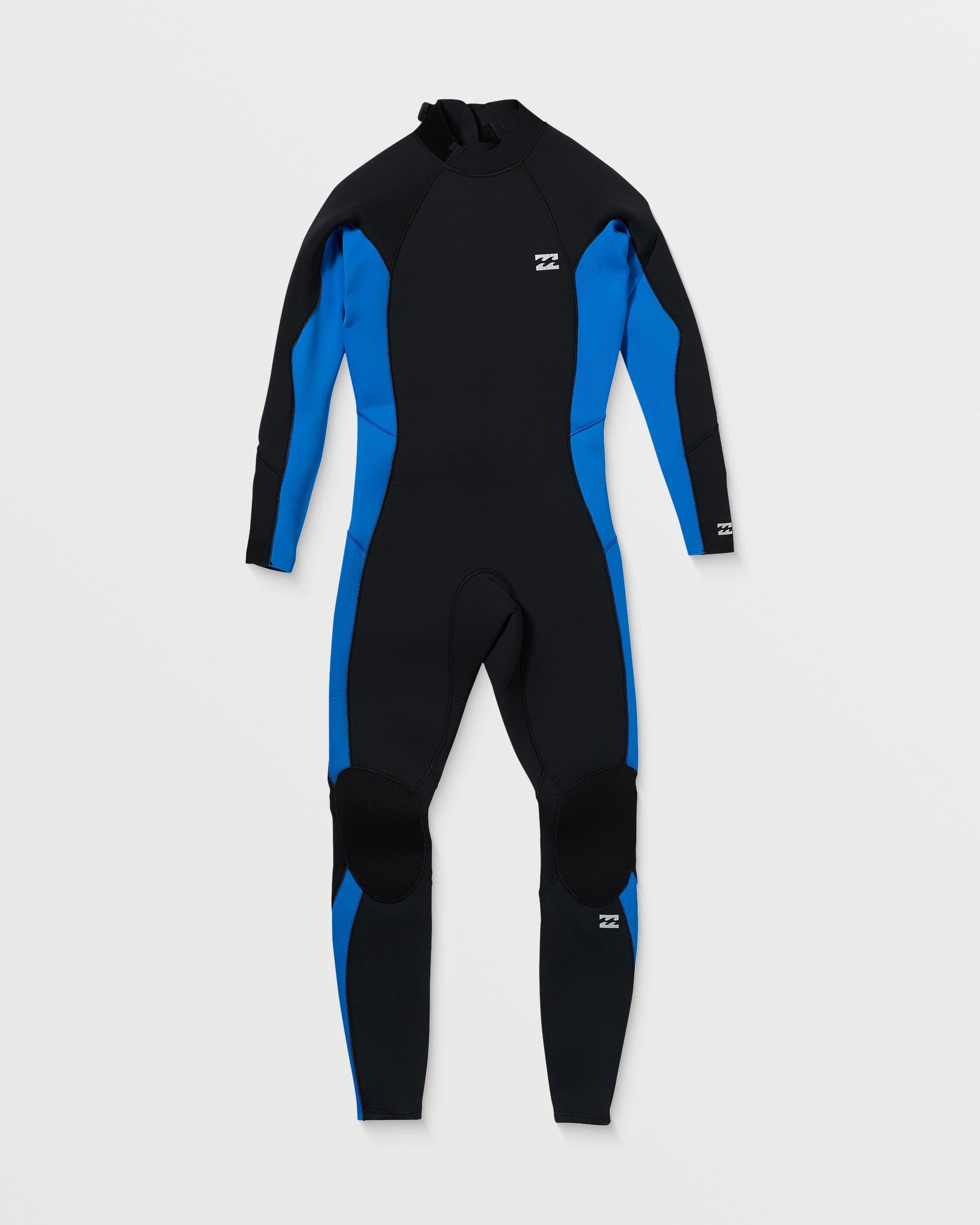 4/3mm Foil GBS Back Zip Wetsuit - Mid Blue Male Product Image