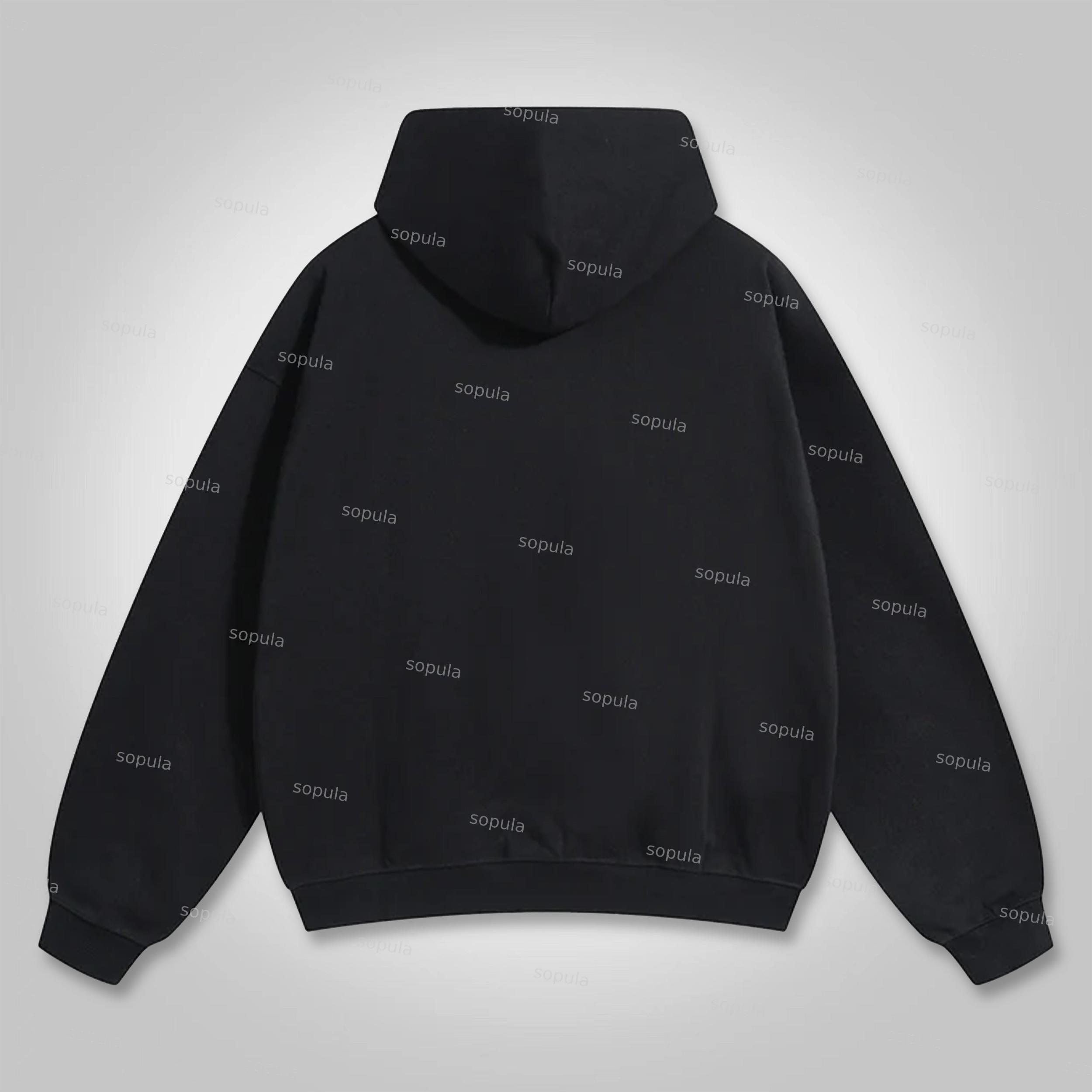 Sopula Visagiste Make Money Graphic Cotton Hoodie Product Image