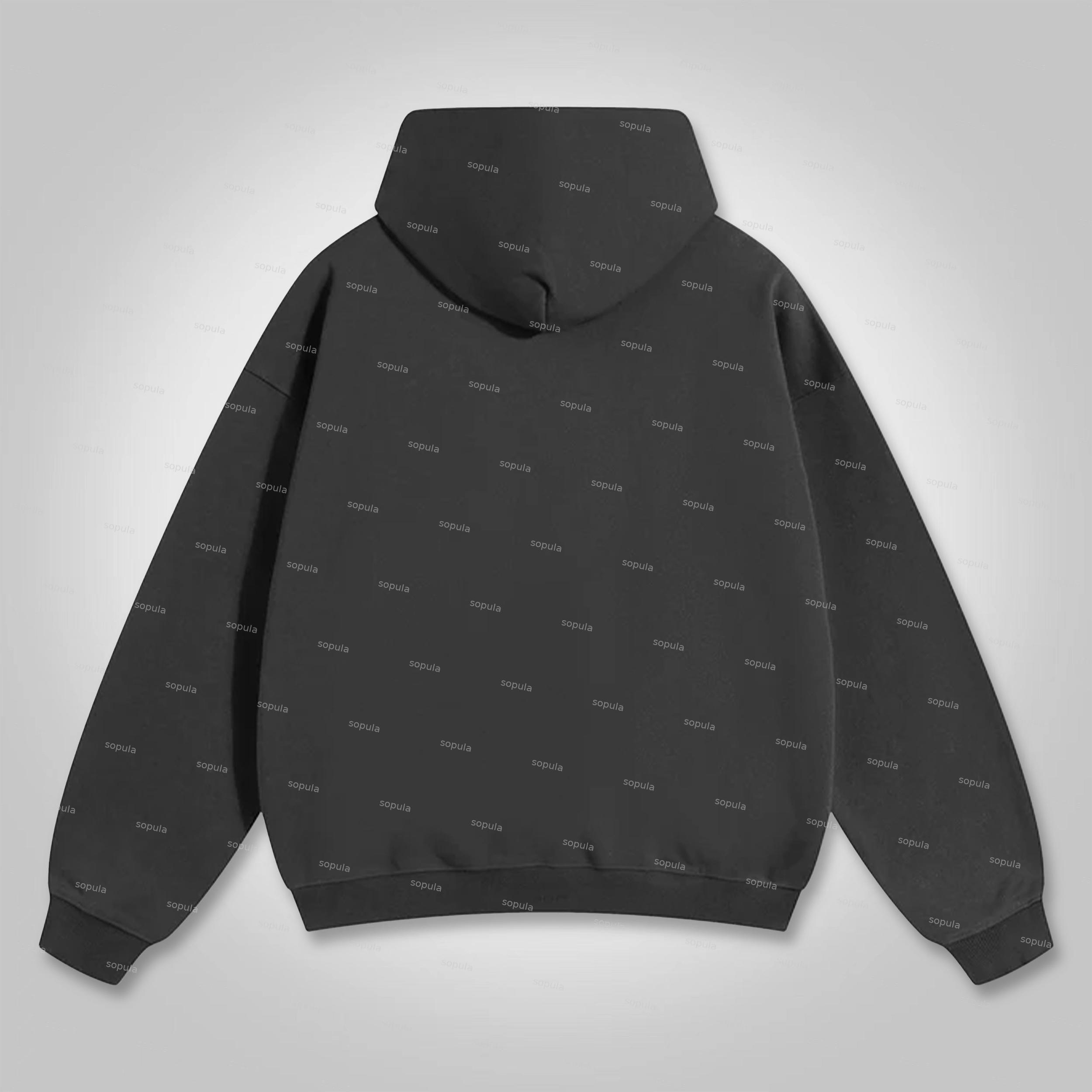 Sopula Vintage Loose Lip Fashion Graphic Hoodie Product Image