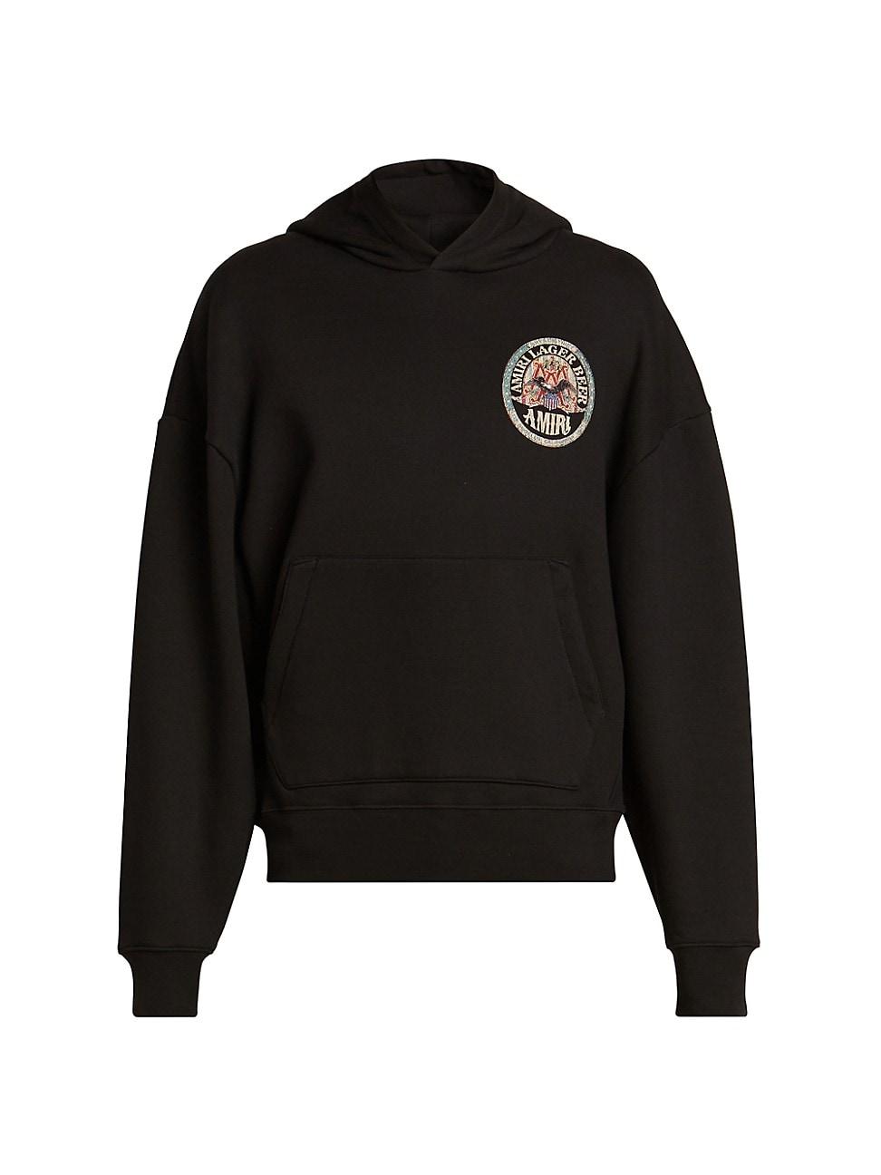 Mens Eagle Logo Oversized Hoodie Product Image