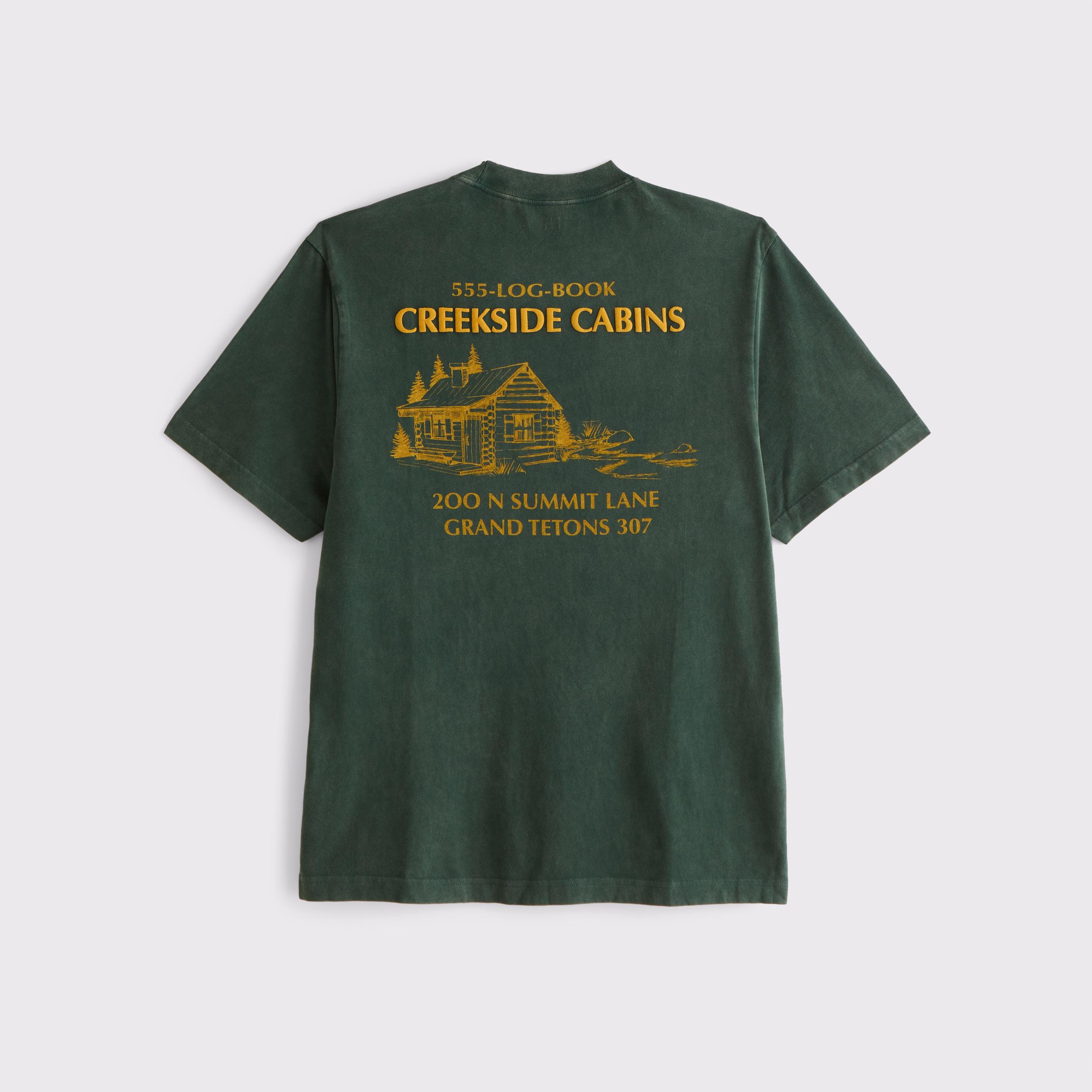 Cabin Vintage-Inspired Graphic Tee Product Image