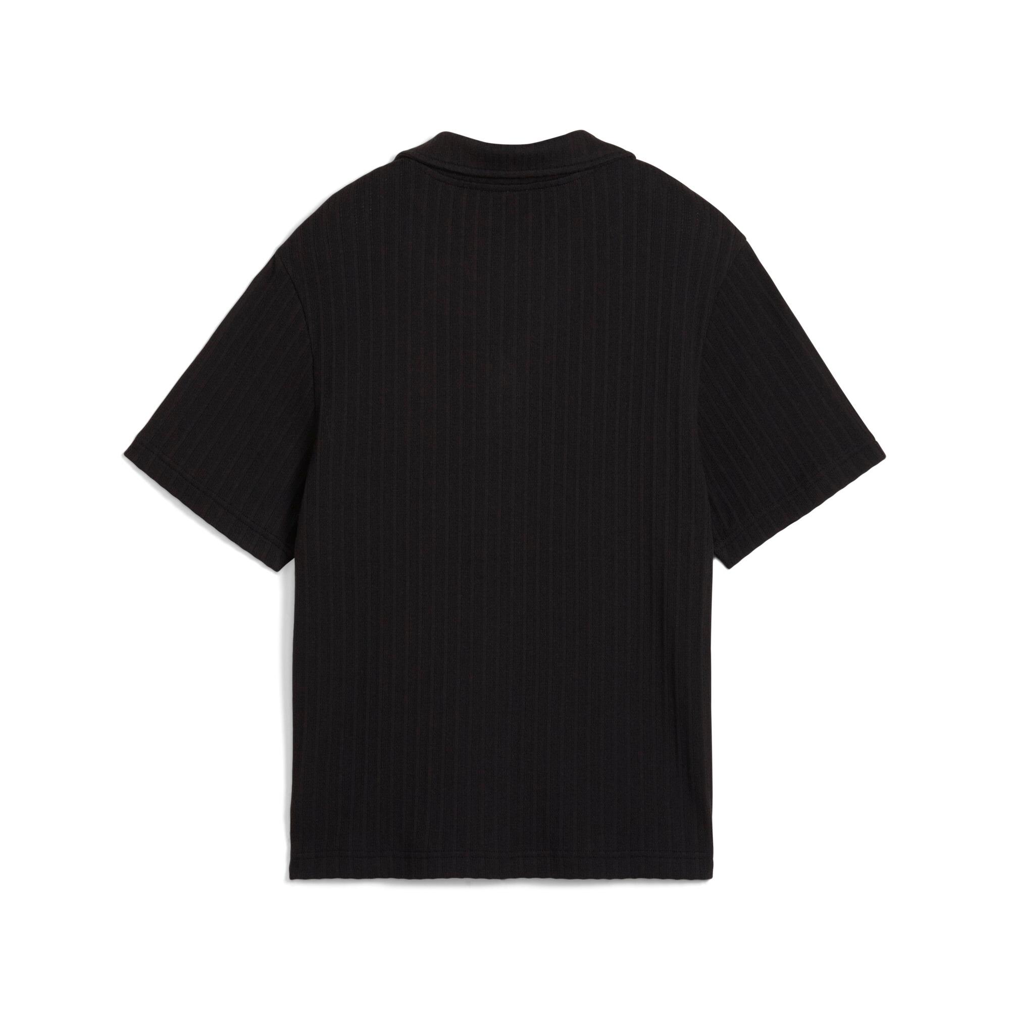 PUMA WARDROBE ESSENTIALS Women's Pointelle Shirt Product Image