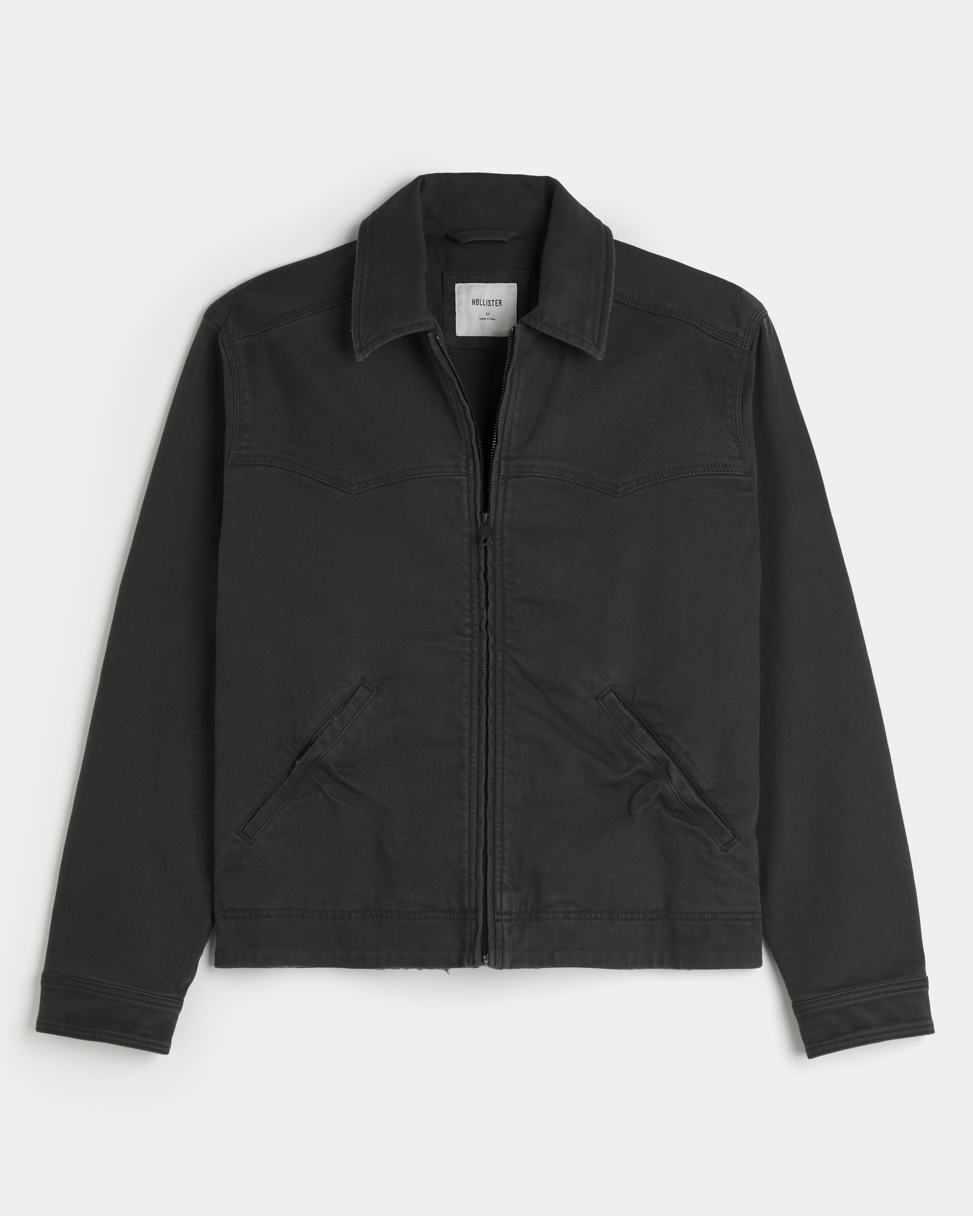 Zip-Up Workwear Jacket Product Image