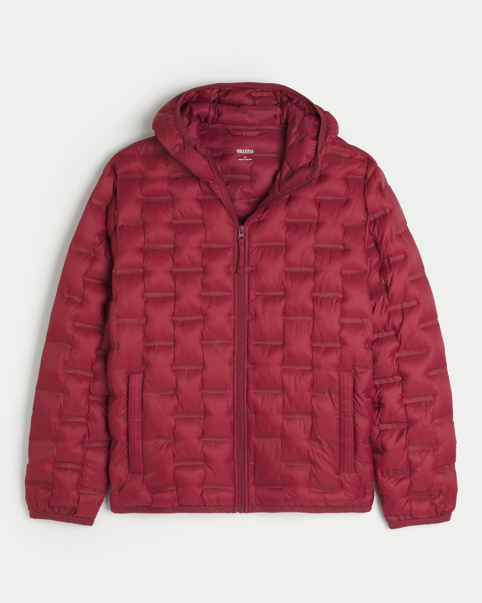 Mid-Weight Hooded Puffer Jacket Product Image