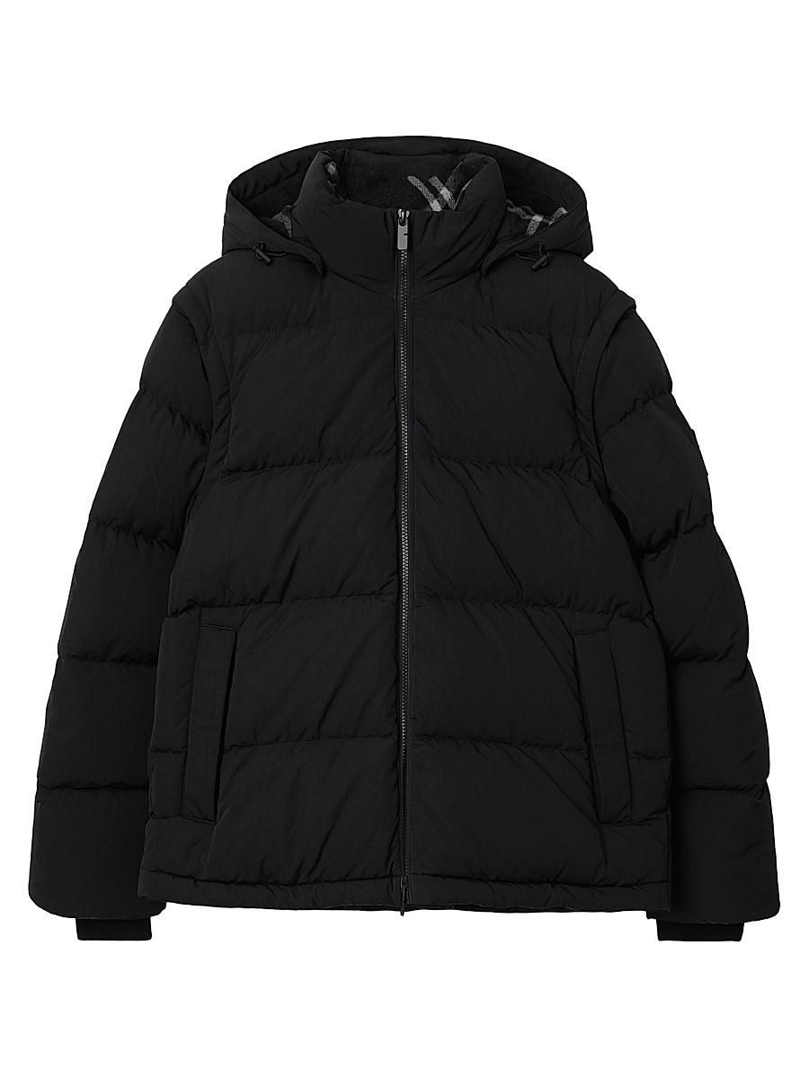 Mens Hooded Puffer Coat Product Image