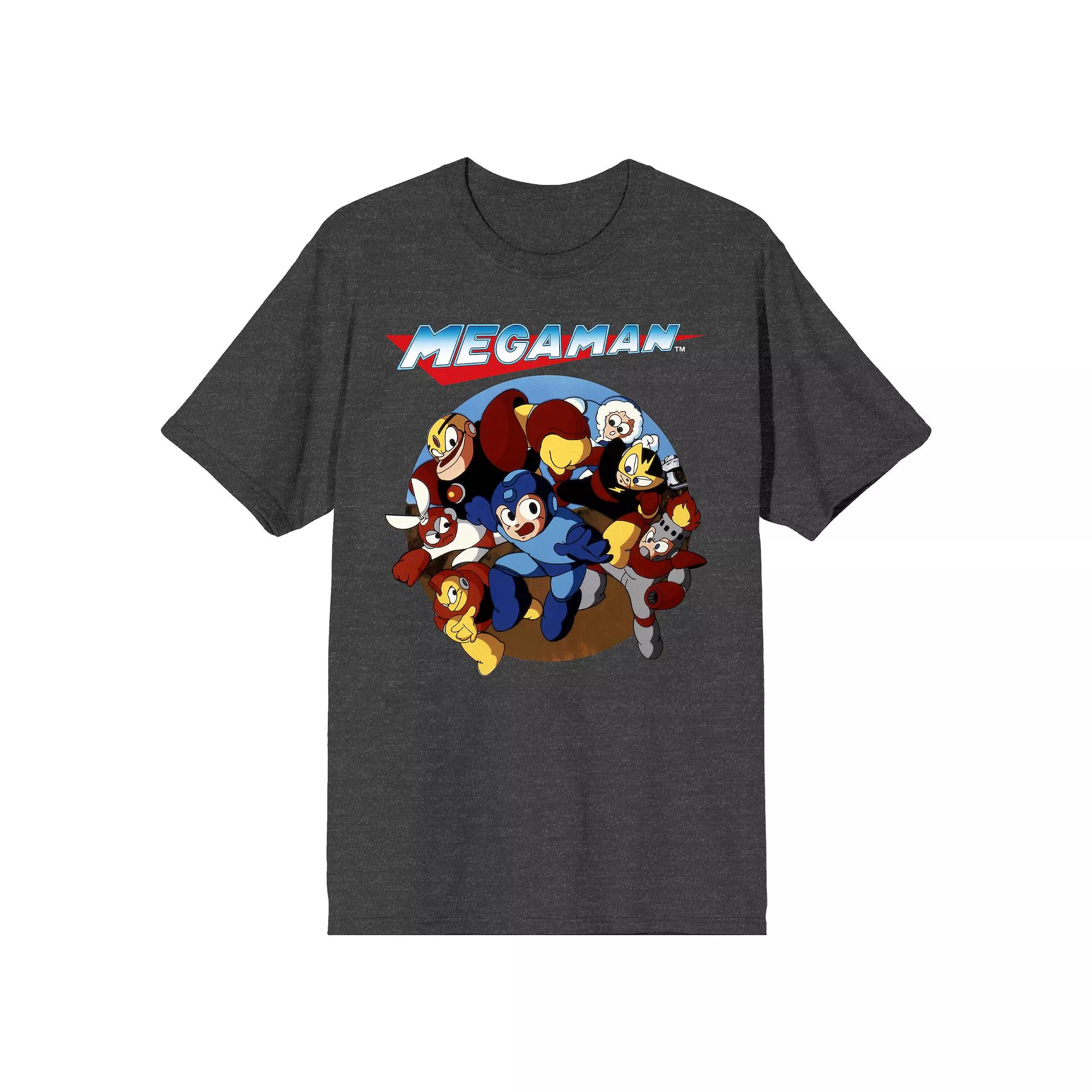 Men's Capcom MegaMan Characters Vintage Tee,  Product Image