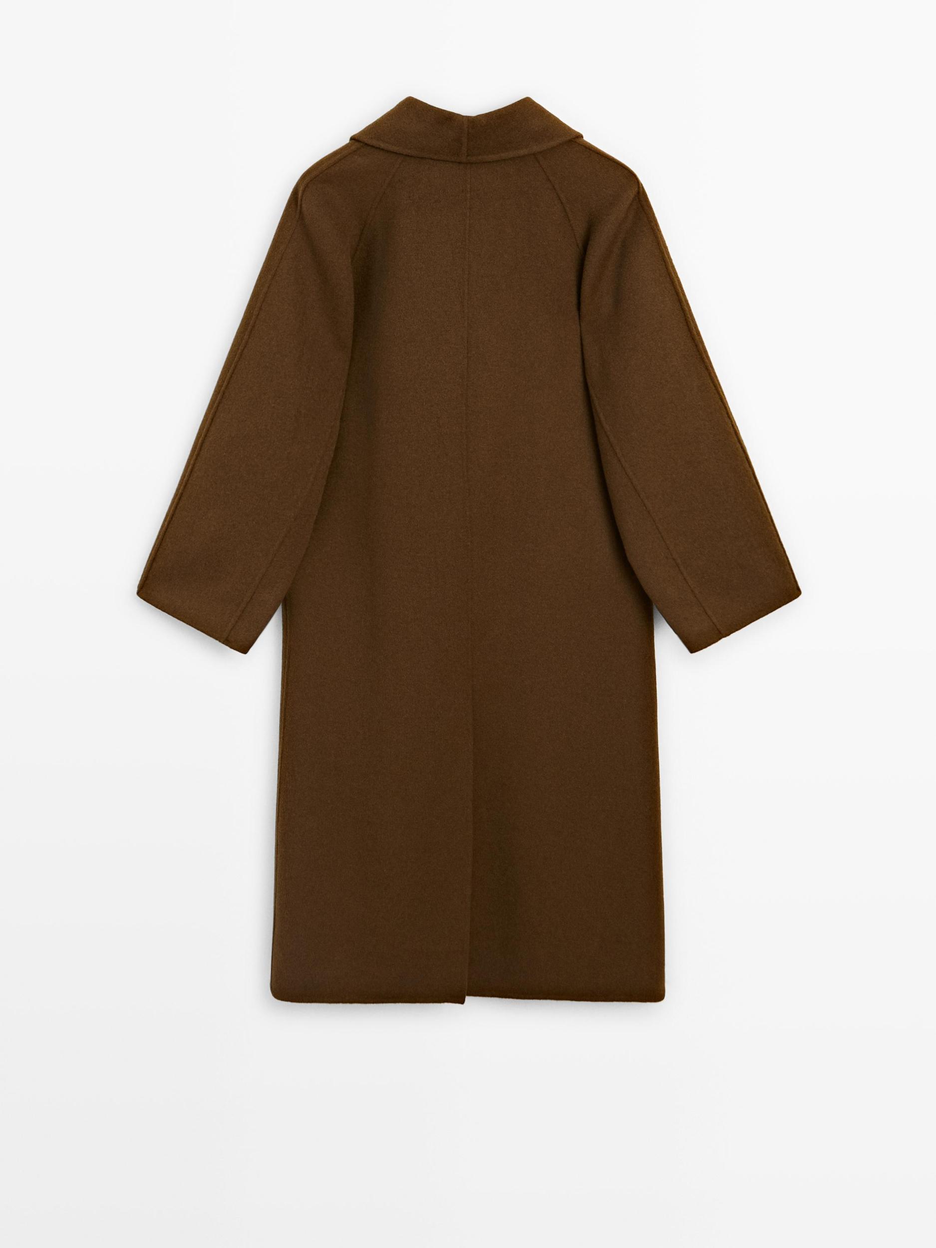 Long wool blend coat Product Image