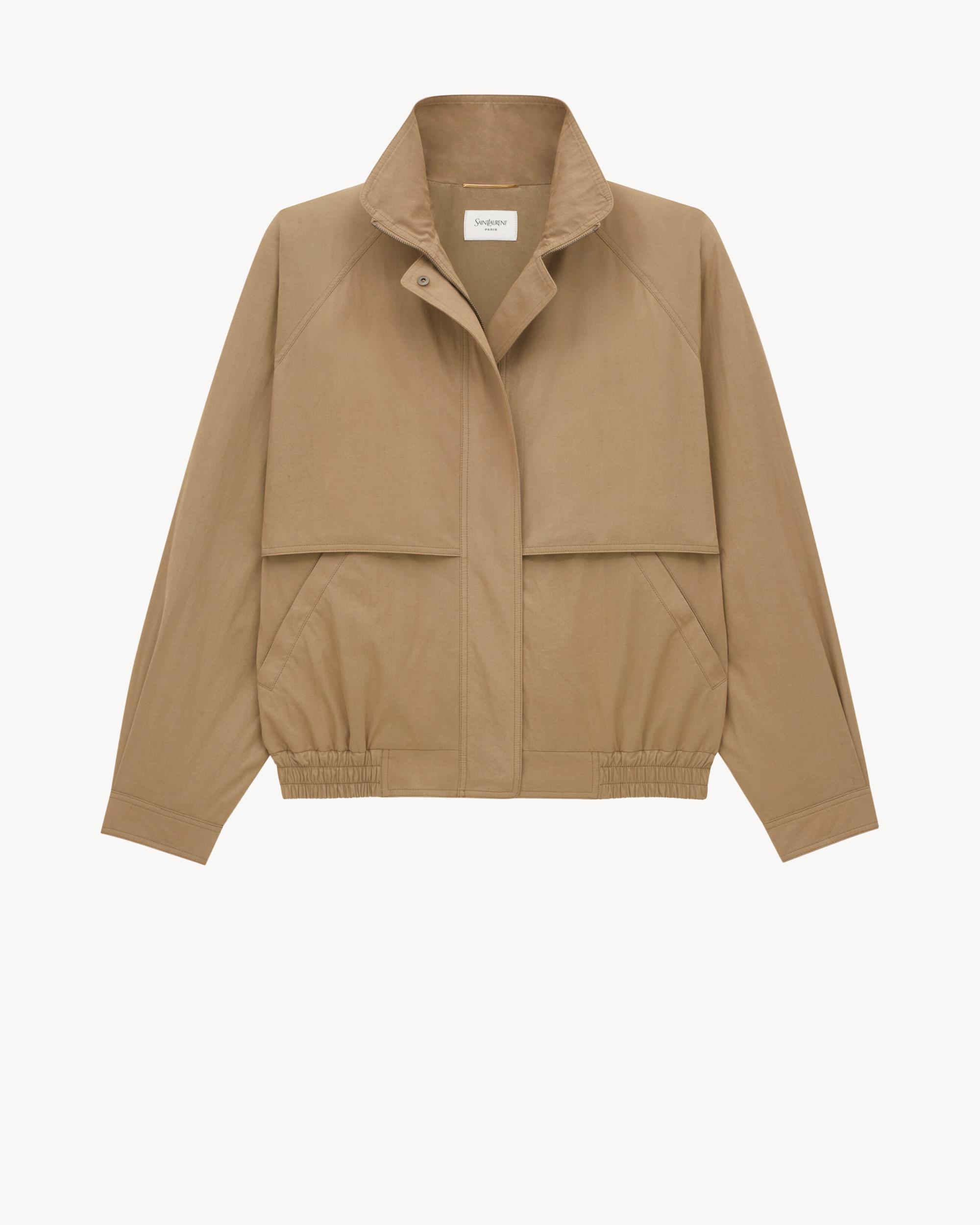 jacket in cotton canvas Product Image