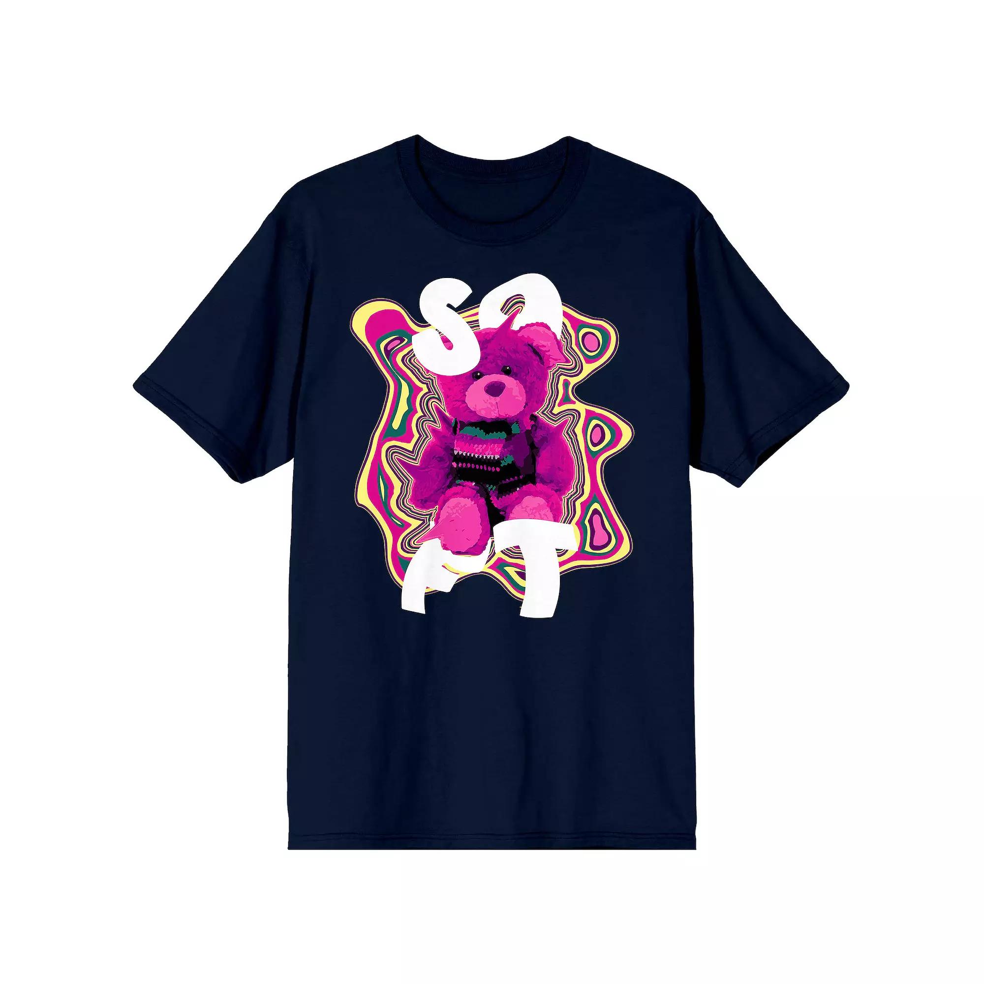 Men's Teddy Drip Groovy Vibes Graphic Tee,  Product Image