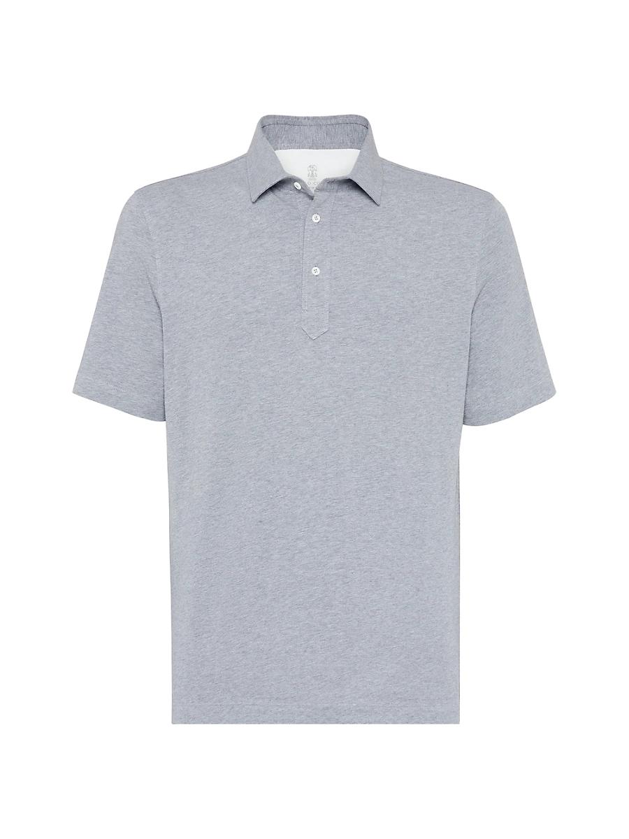 Mens Cotton Jersey Polo Shirt Product Image