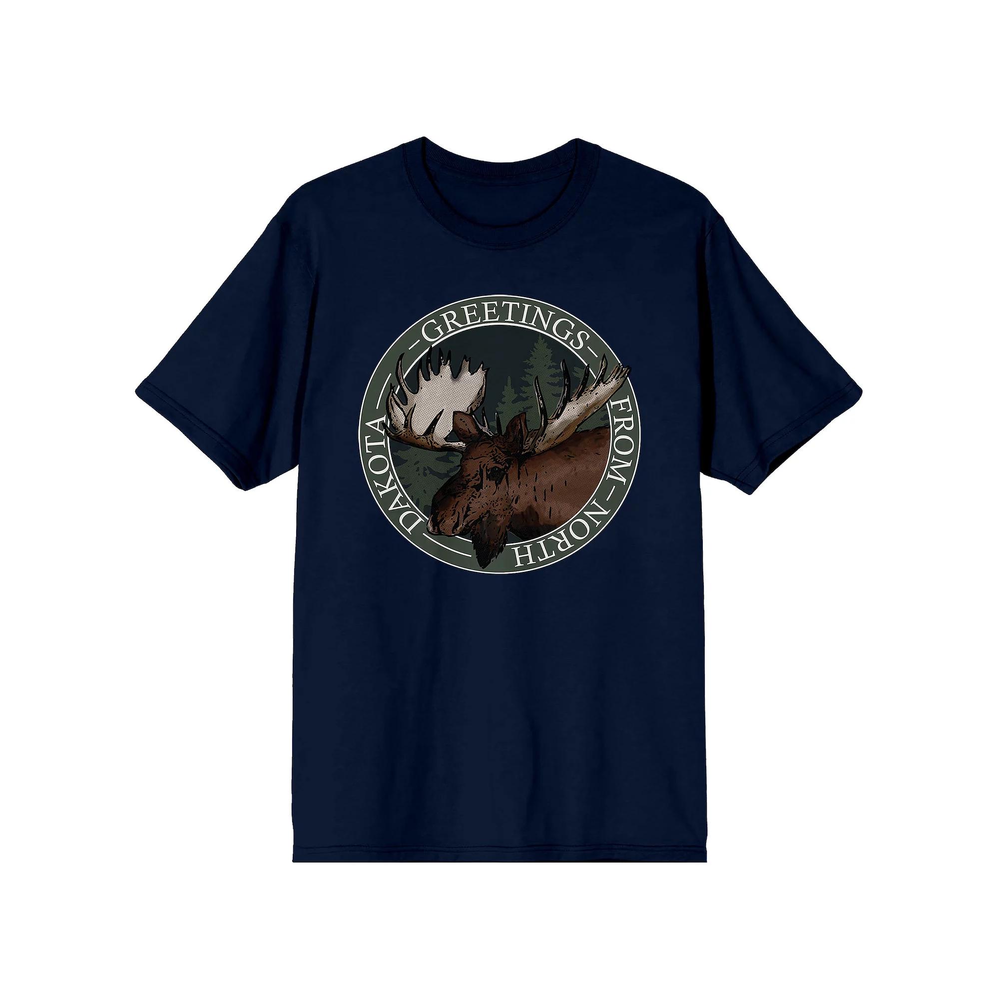 Men's Adventure North Dakota Vacation Tee,  Product Image