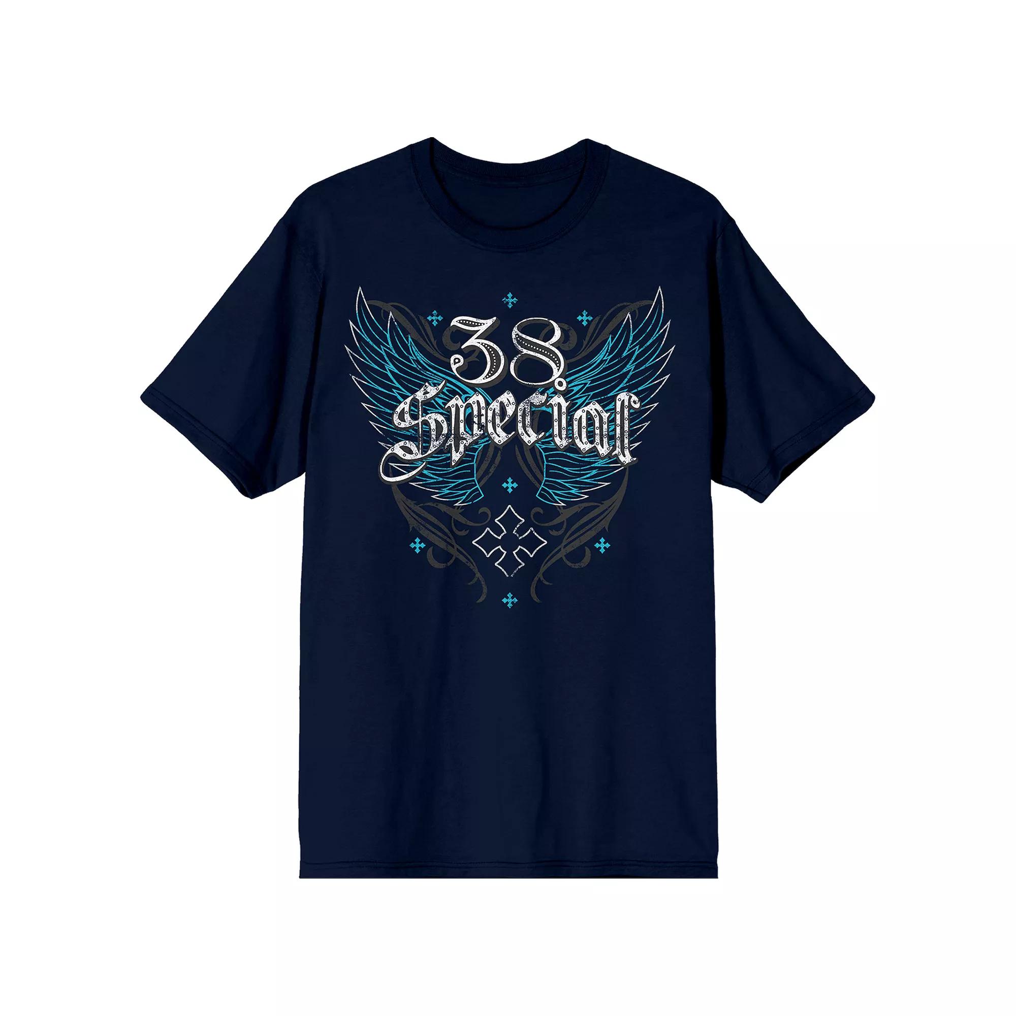 Men's 38 Special Winged Band Logo Short Sleeve Graphic Tee,  Product Image