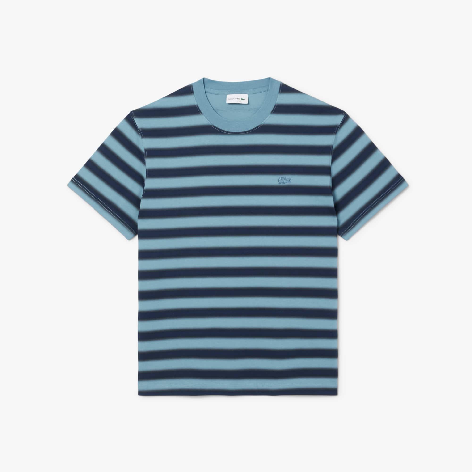 Stripe Print Jersey T-shirt Product Image