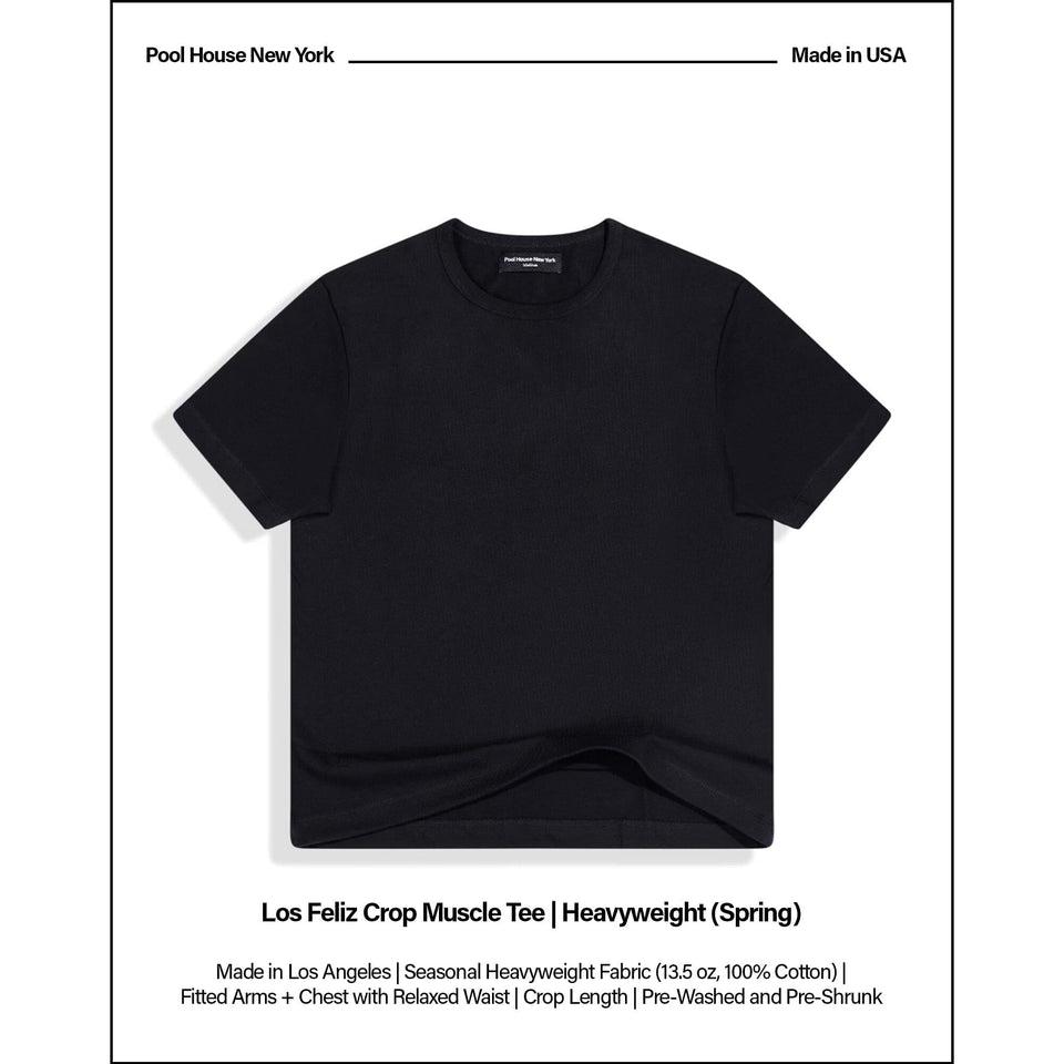 Los Feliz Crop Muscle Tee II | Heavyweight (Spring) Product Image
