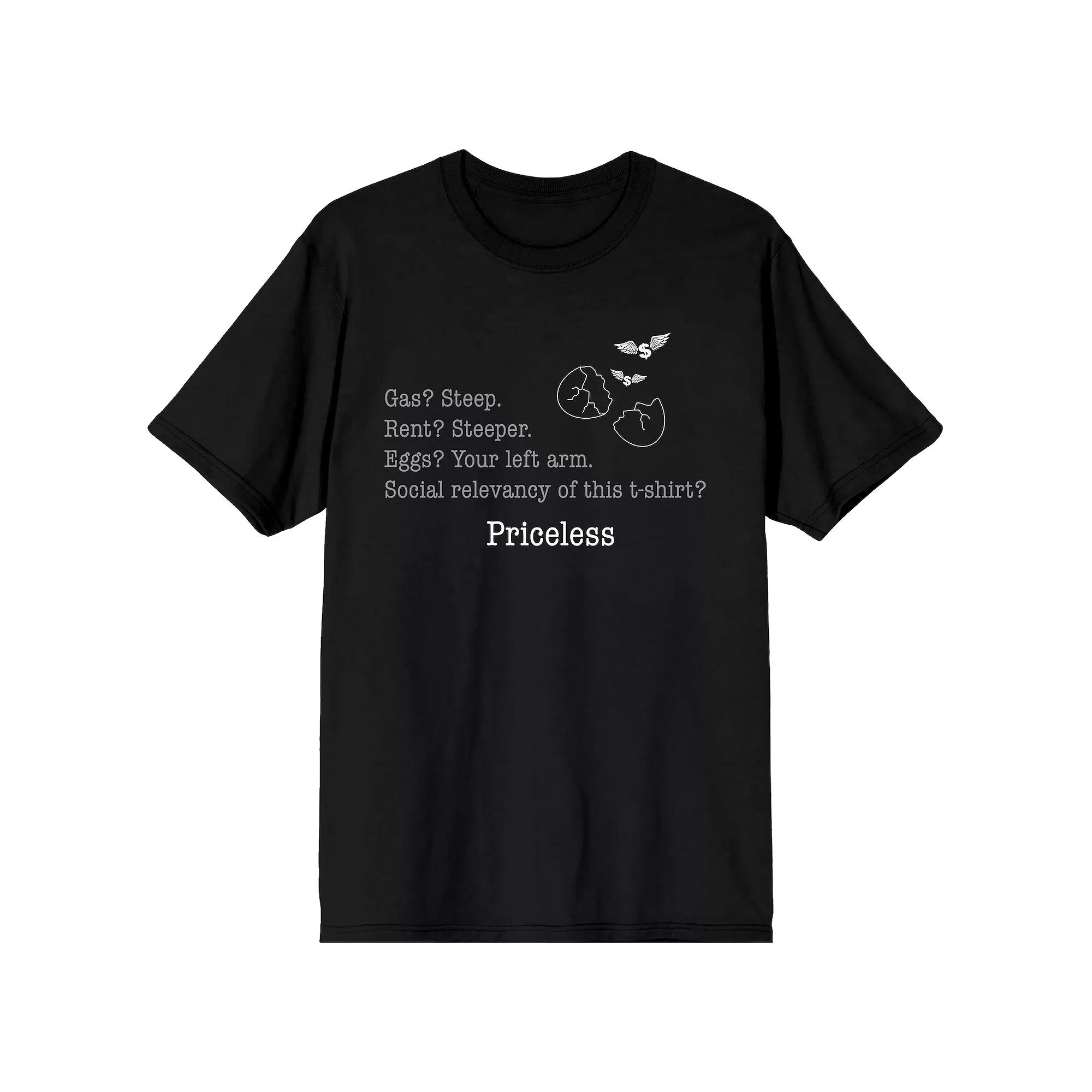 Men's Eggspenisve Eggs Priceless Graphic Tee,  Product Image