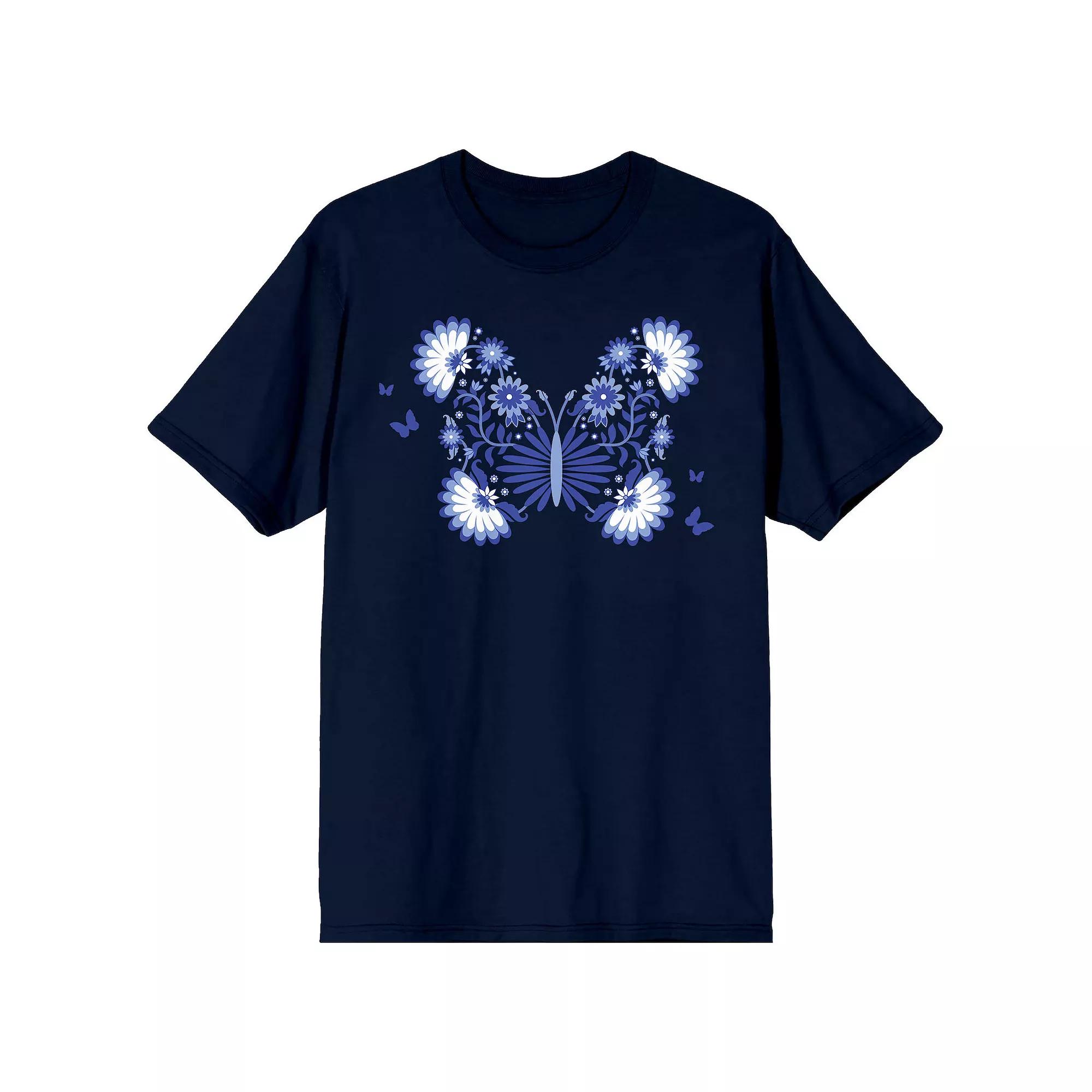 Men's Celestial Tropics Navy Tee,  Product Image
