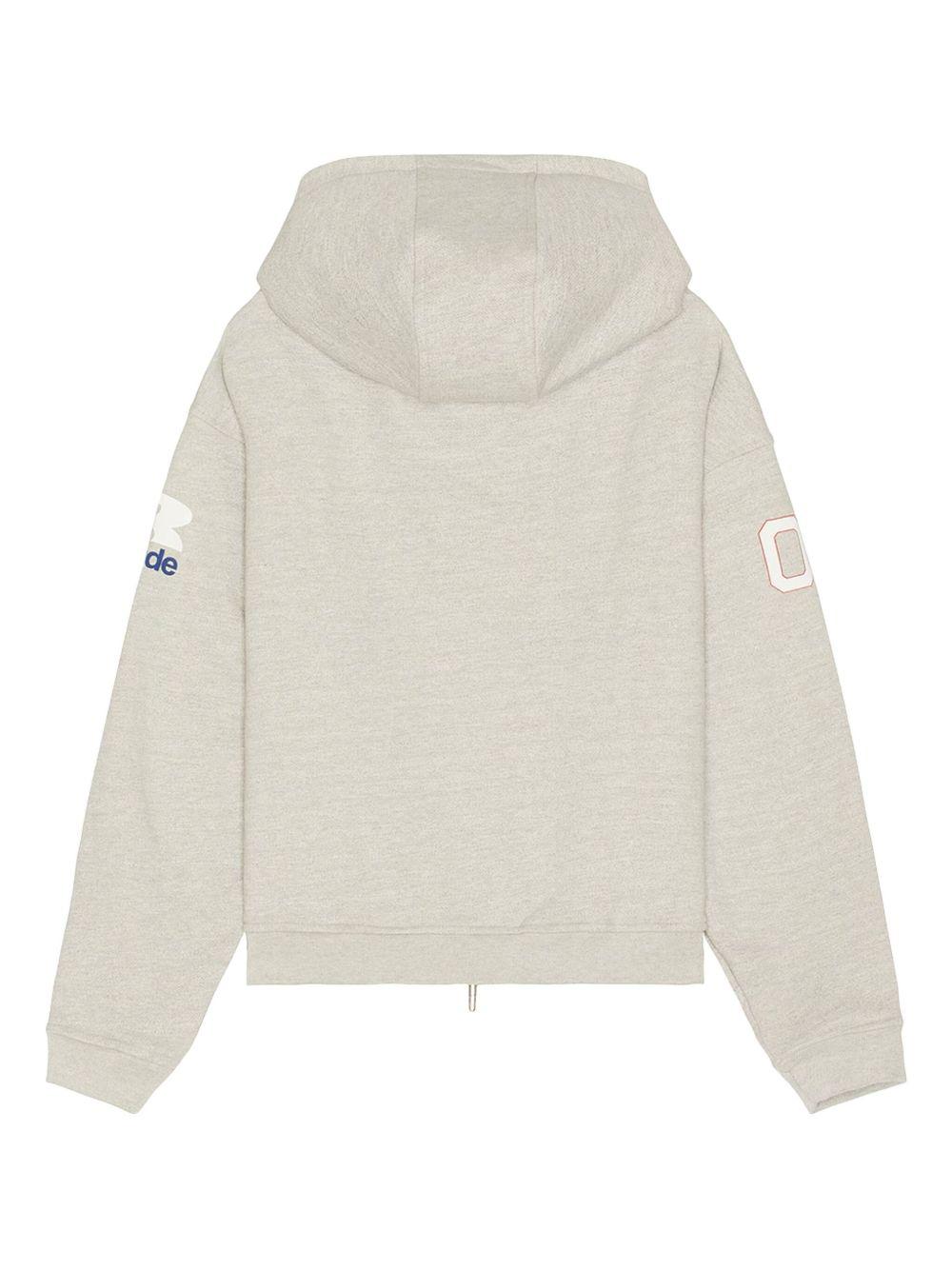 Racing zip-up hoodie Product Image