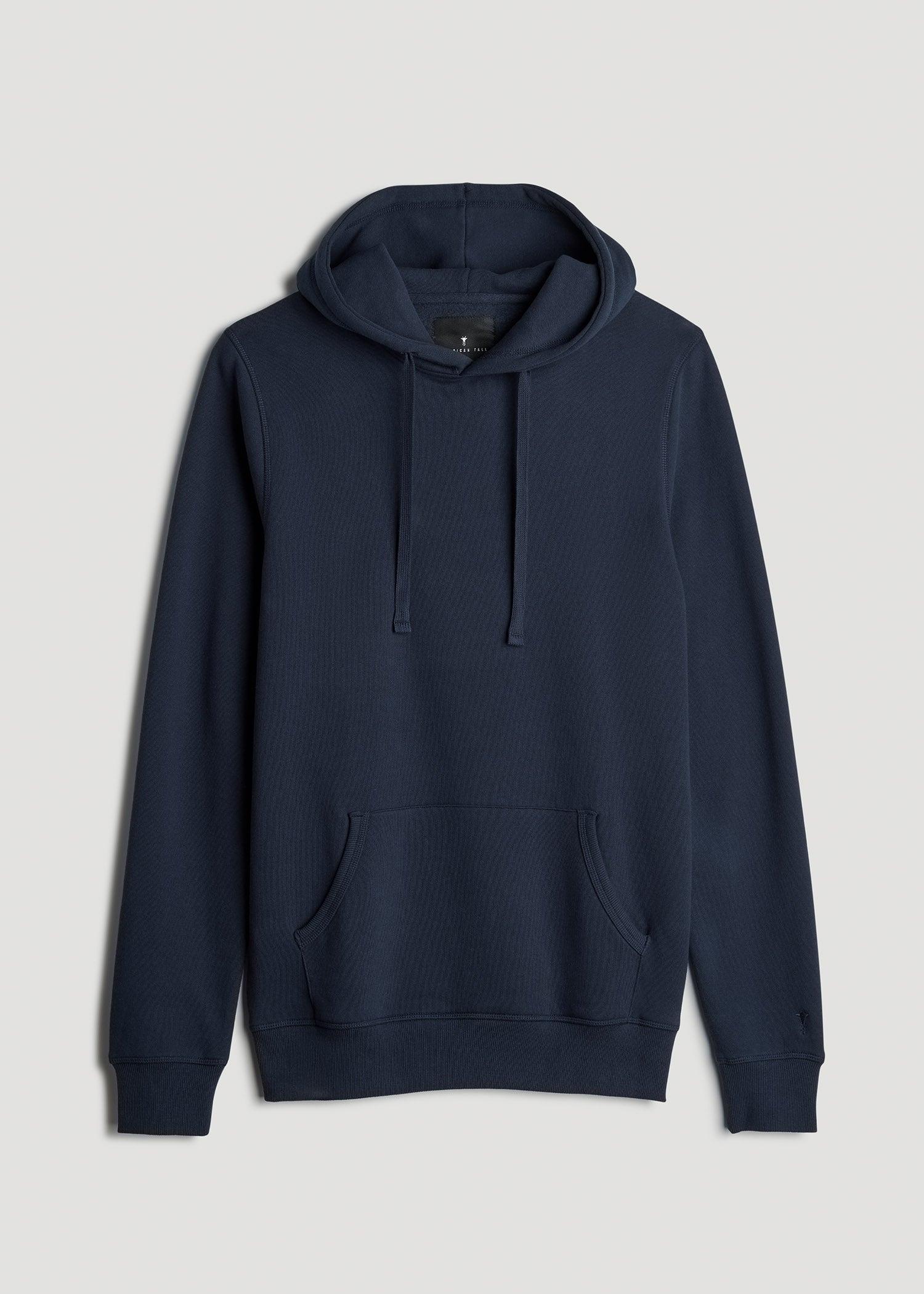 Wearever 2.0 Fleece Hoodie for Tall Men in Evening Blue Male Product Image