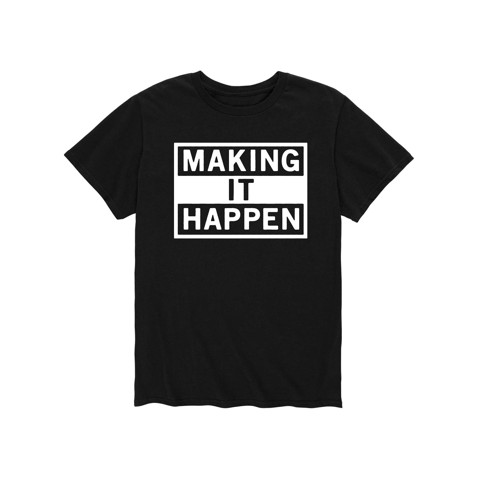 Men's Make It Happen Graphic Tee,  Product Image