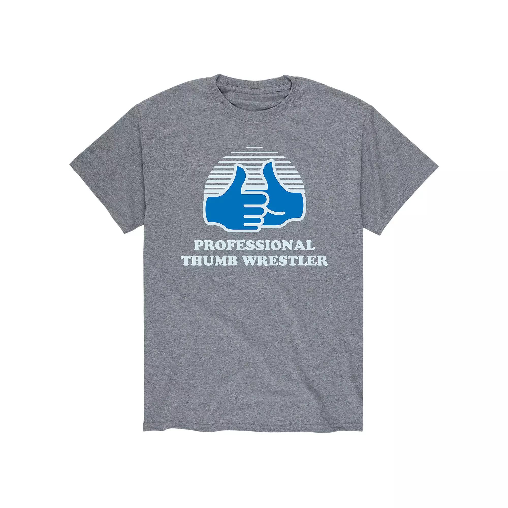 Men's Pro Thumb Wrestler Graphic Tee,  Product Image